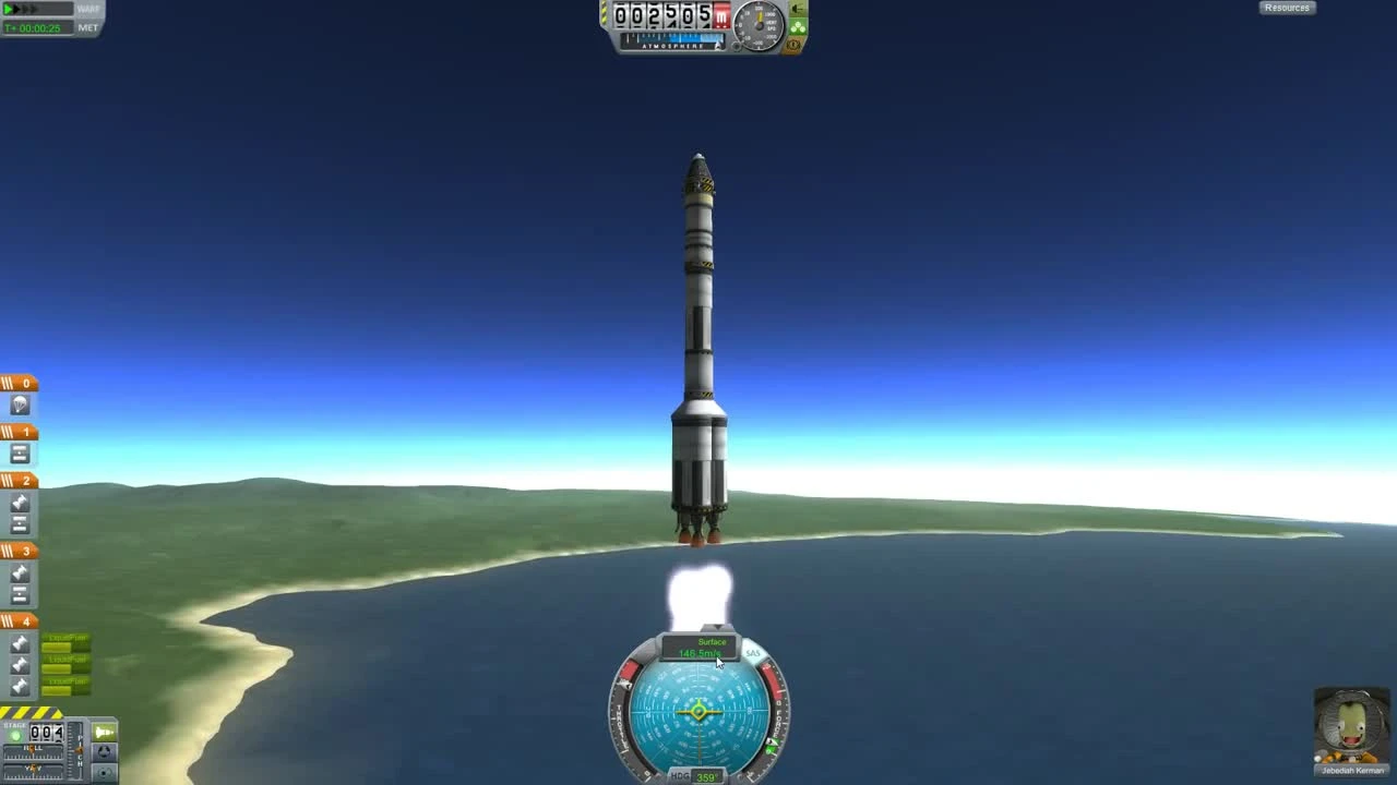 Kerbal Space Program. 1. Базовое ракетостроение