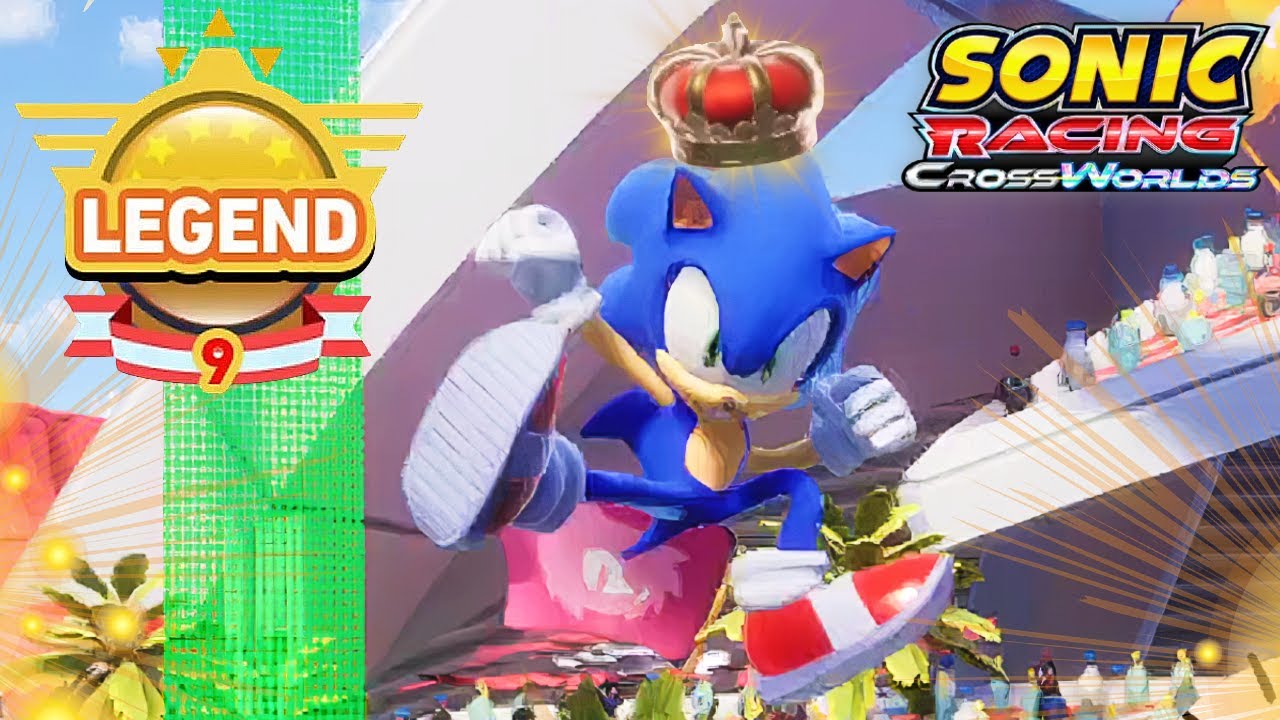 22 минуты геймплея аркадной гонки Sonic Racing: CrossWorlds