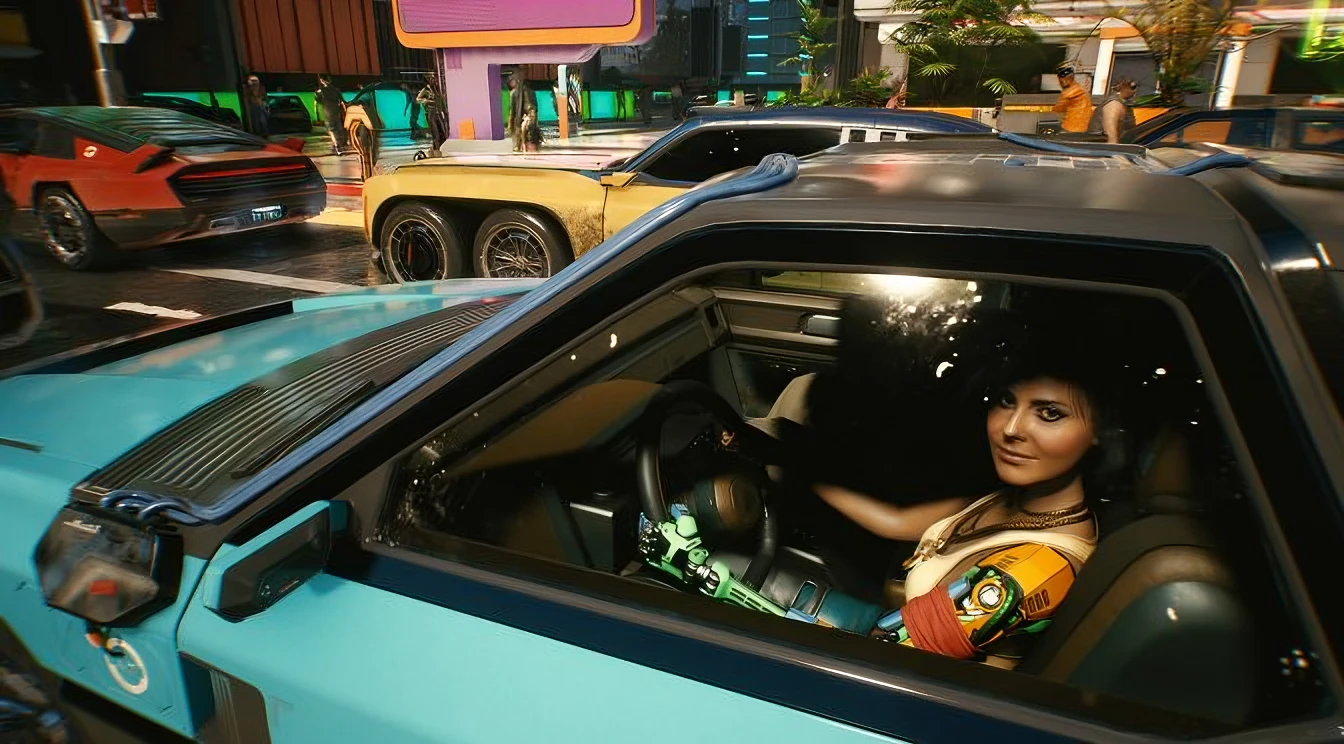 Эти моды для Cyberpunk 2077 могут значительно увеличить плотность трафика