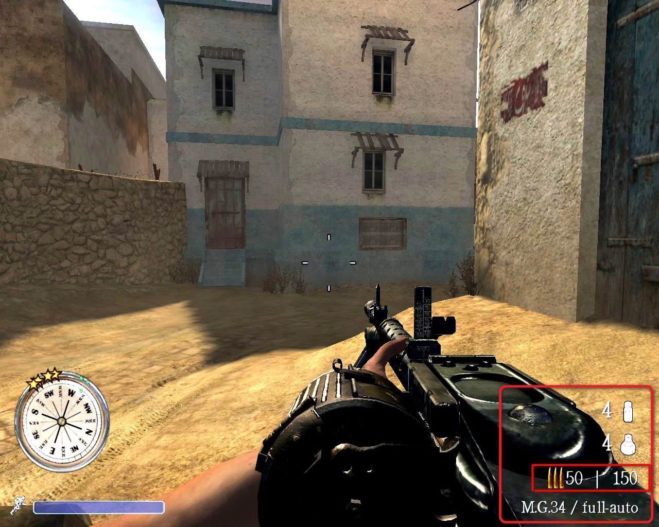 Call of Duty 2 "Глобальный оружейный мод - Back2front. Terminator. v1.2"