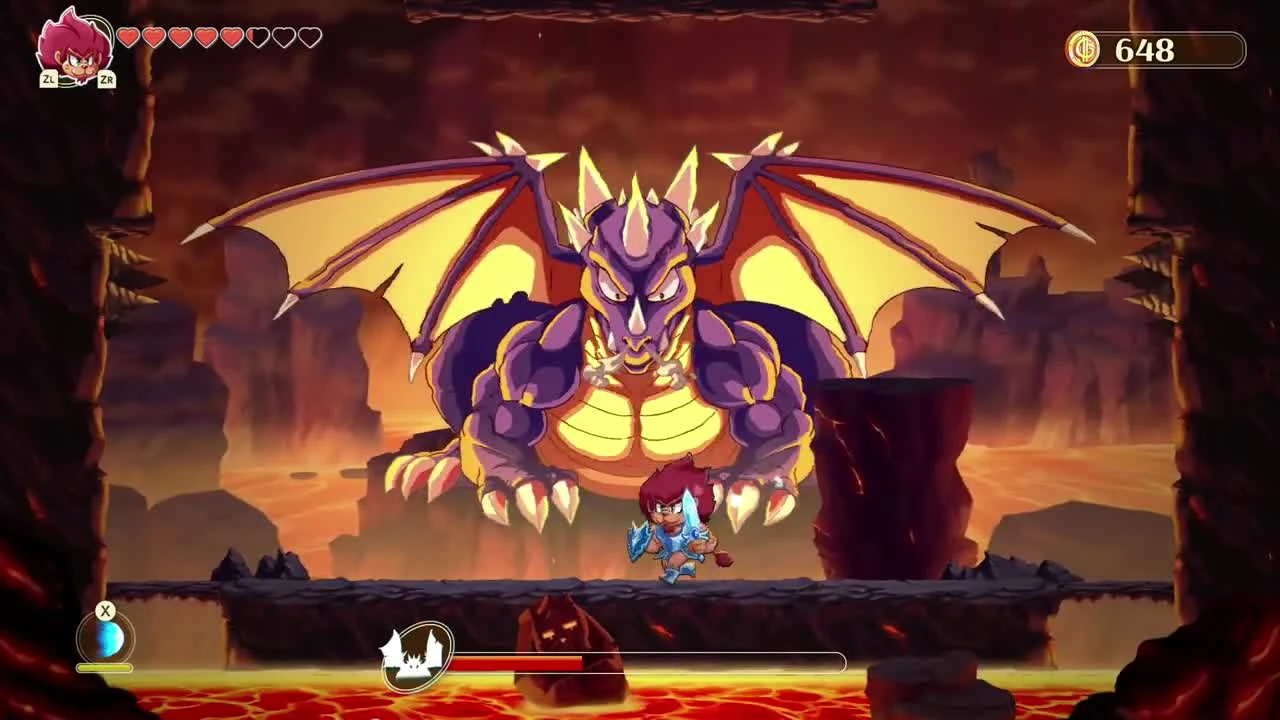 Monster Boy and the Cursed Kingdom - Все боссы и концовка игры