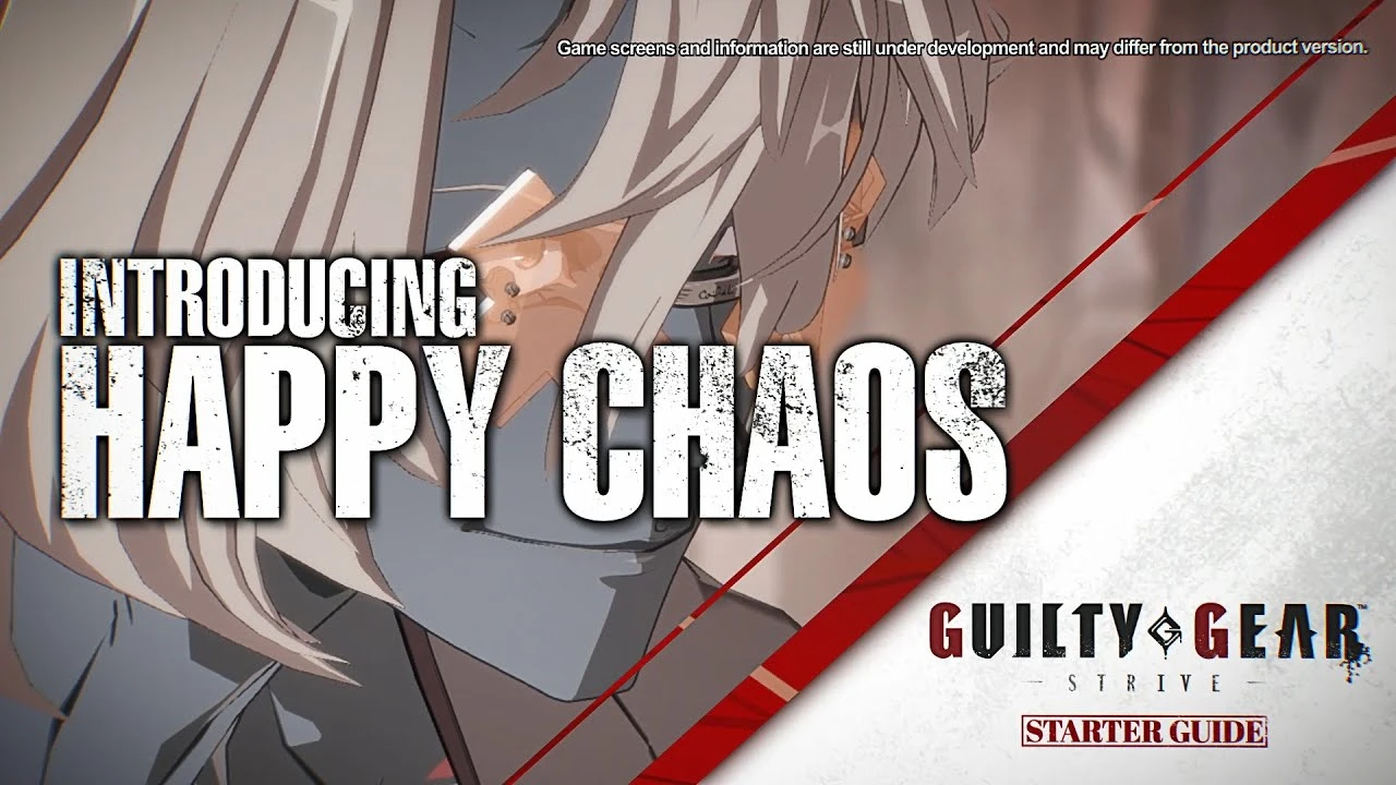 Новый геймплейный трейлер нового персонажа DLC Happy Chaos для Guilty Gear: Strive