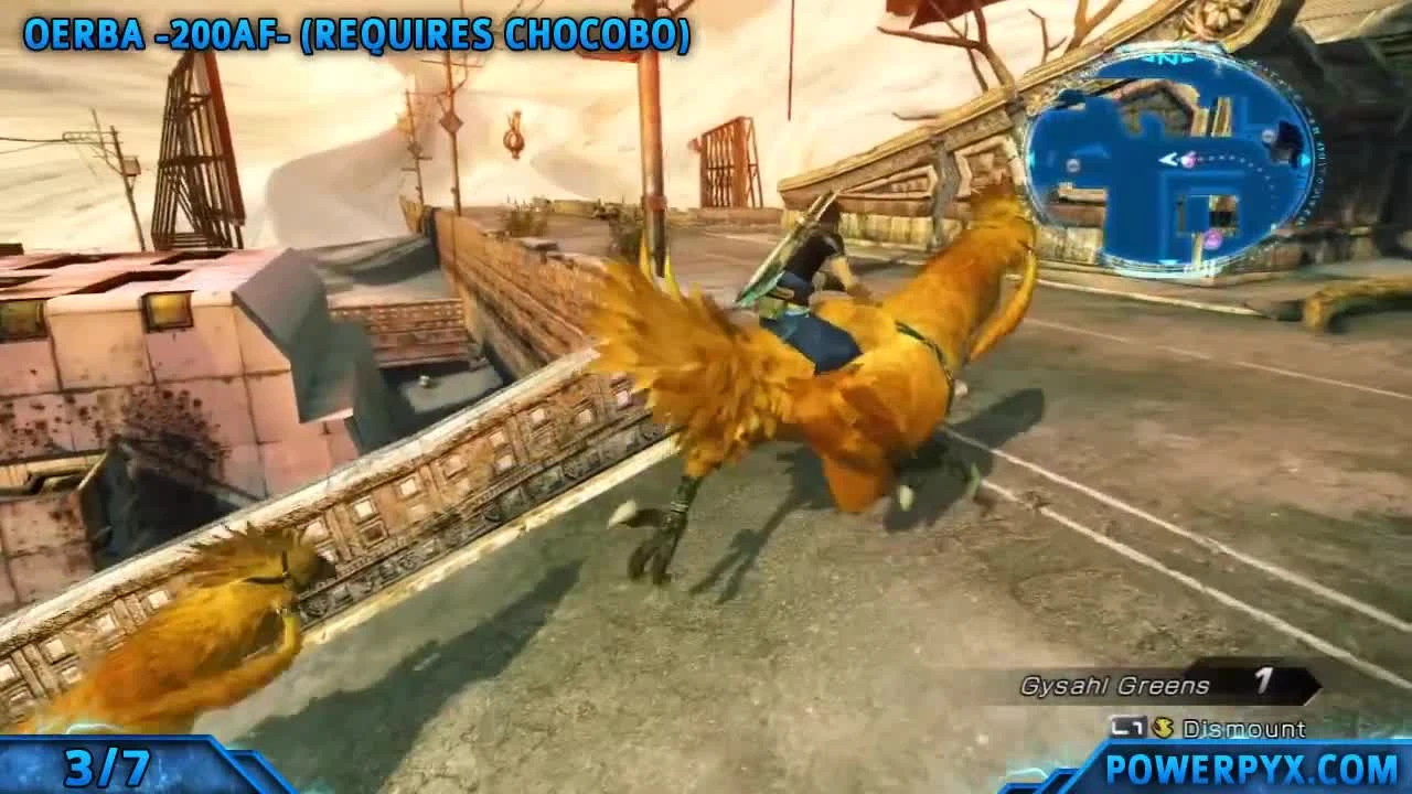 Final Fantasy XIII-2 "Местонахождение всех Gravitation Cores"