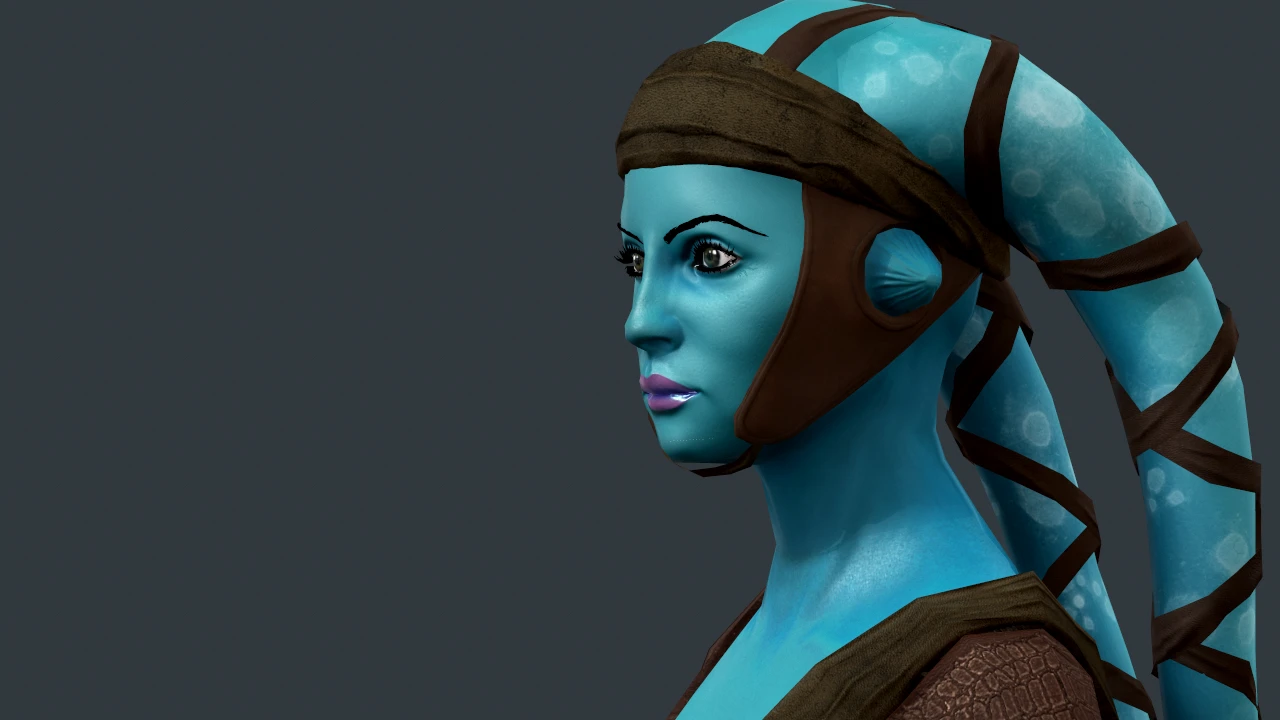 Star Wars: Jedi Knight - Jedi Academy "Aayla Secura 1.2.2 HQ Skin"