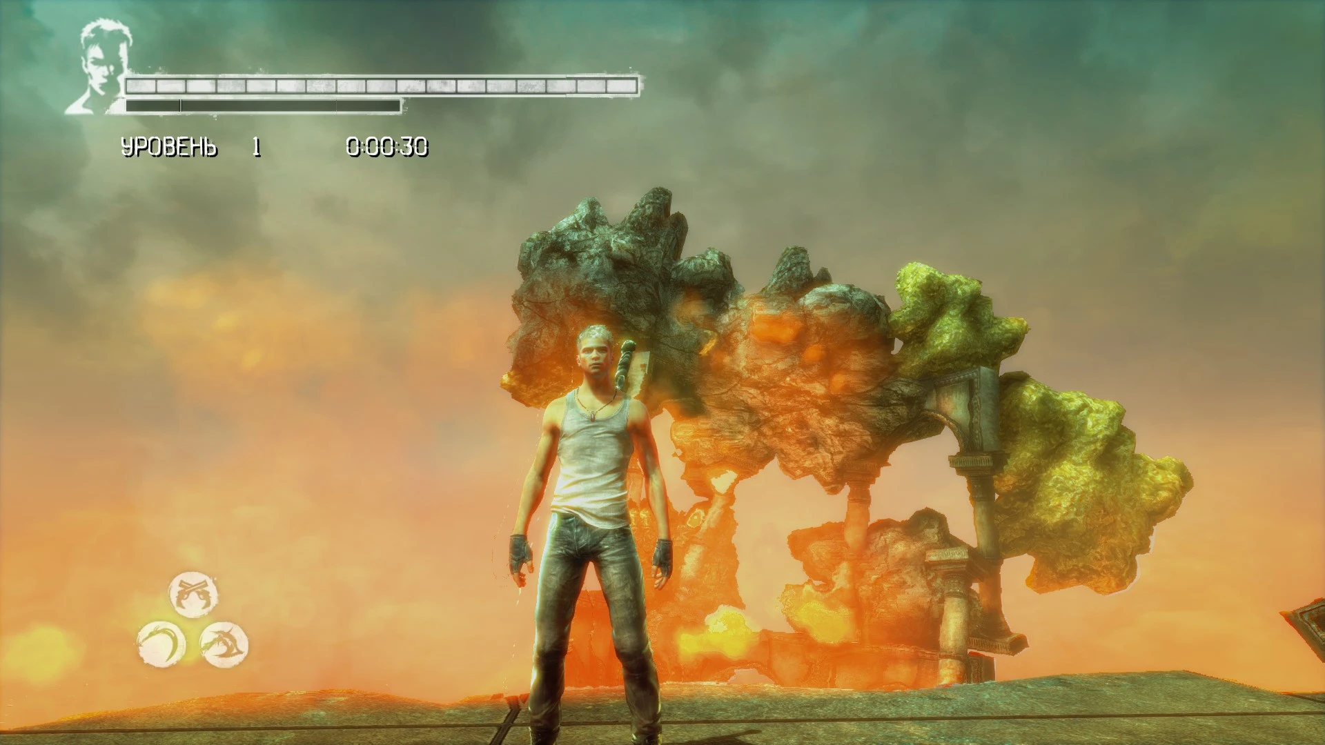 DmC: Devil May Cry "Сын Спарды Белые Волосы"