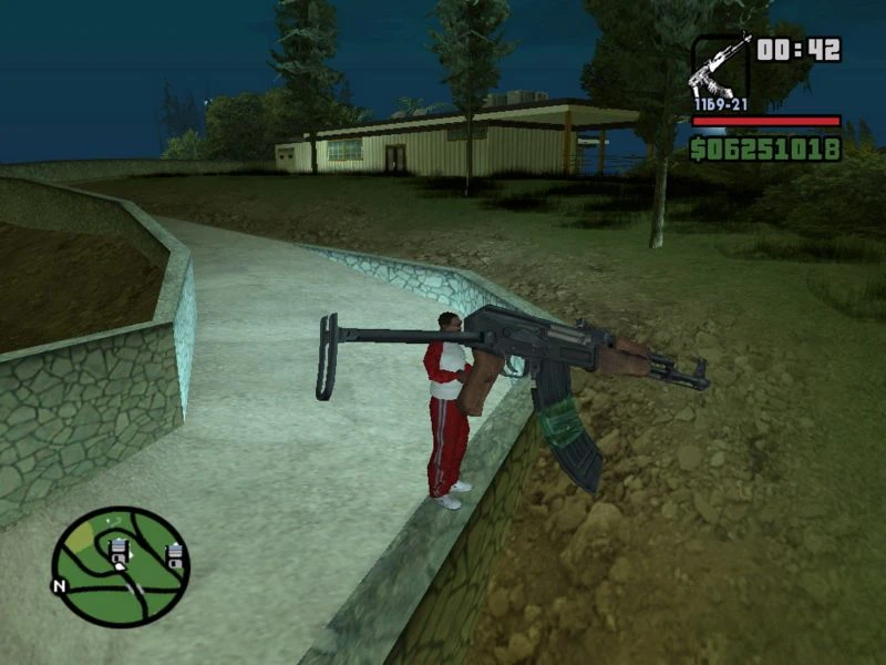 Grand Theft Auto: San Andreas "AK-47 XXL"