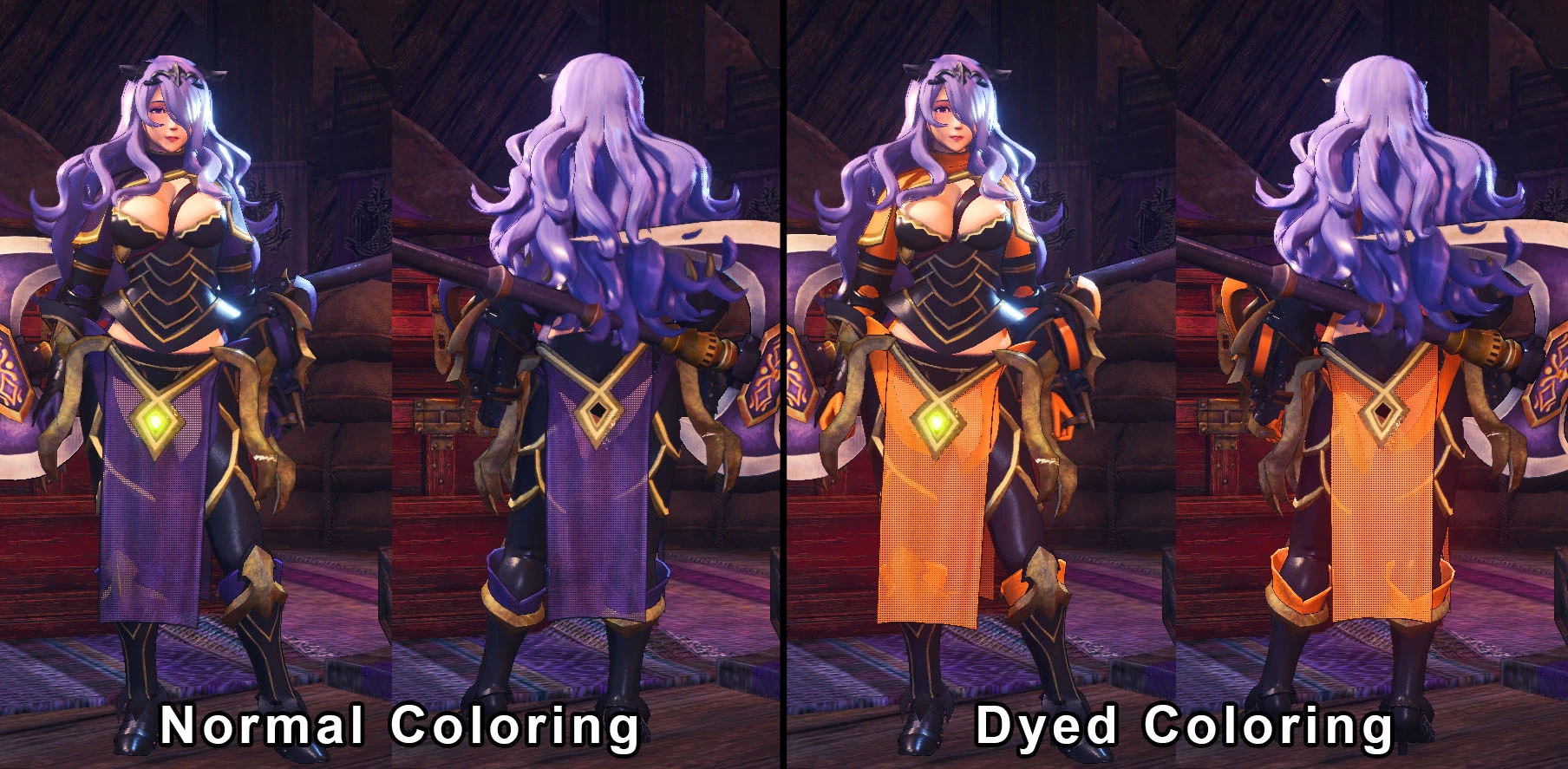 Monster Hunter: World "Сексуальная Камилла из Fire Emblem Fates"