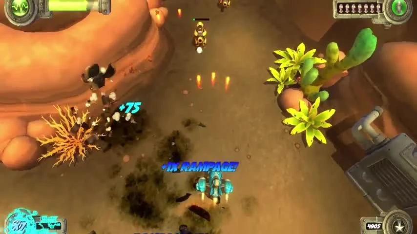 Blue Rider - Геймплей - Part 3 (Stage 3 & 4)