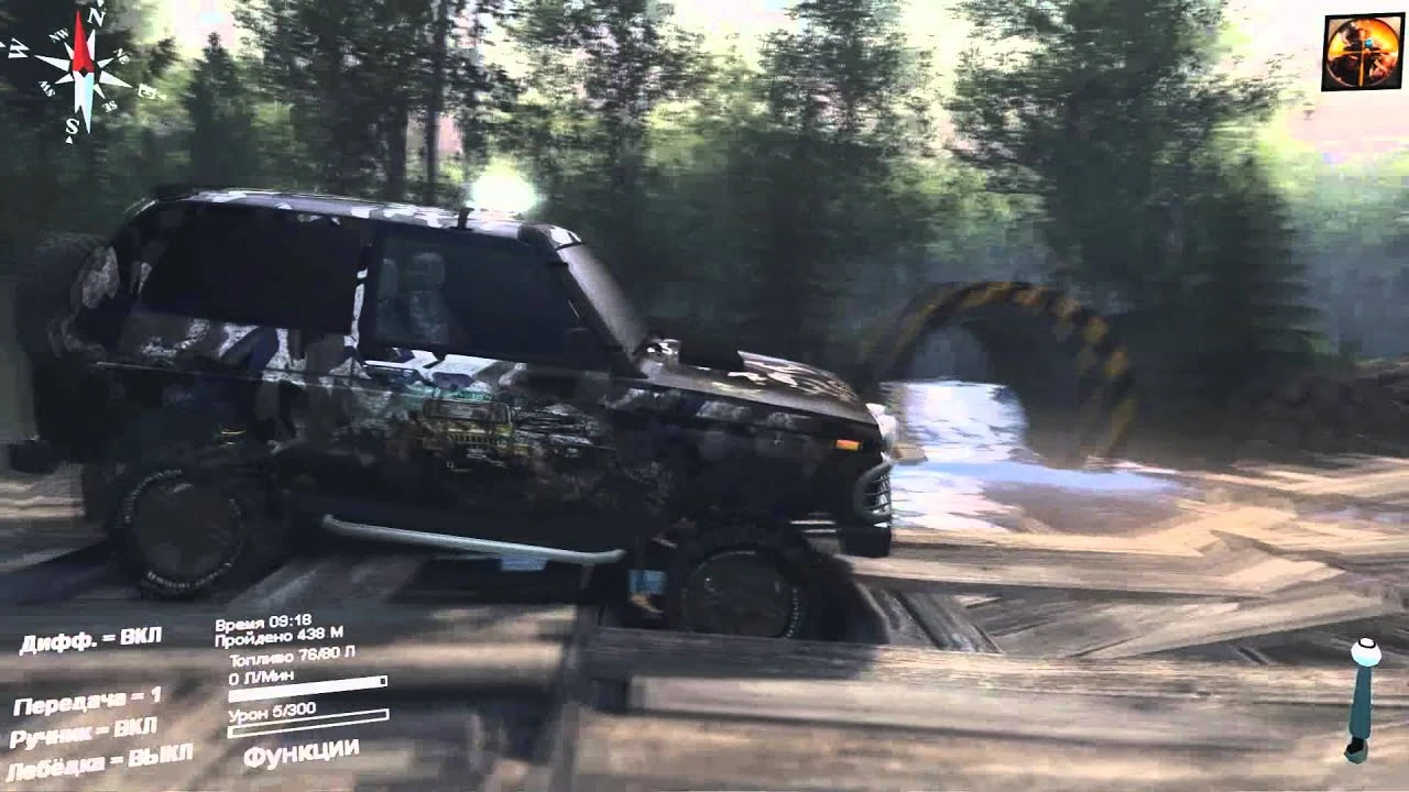 Spintires "Улучшенная камера" для SpinTires V. 1.0"