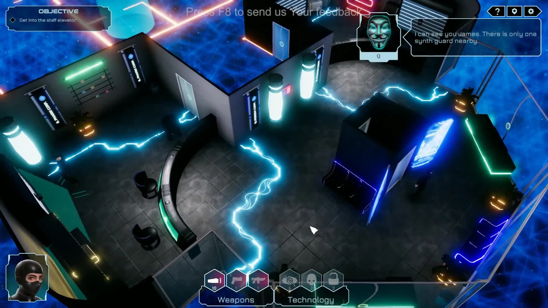 Две минуты геймплея SPYHACK