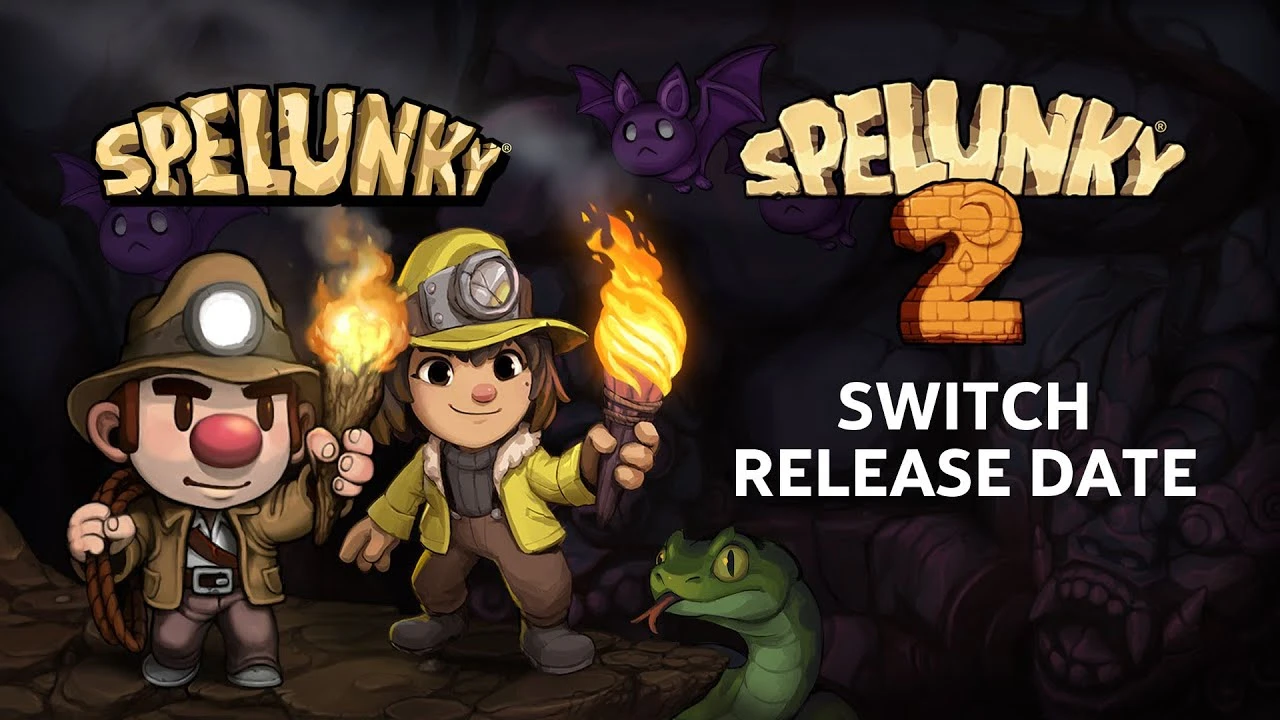 Spelunky 1 и 2 выйдут на Switch 26 августа
