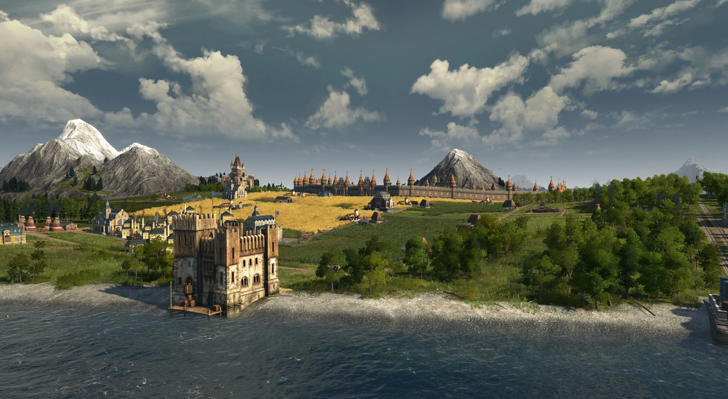 Anno 1800 "Строительство крепости"