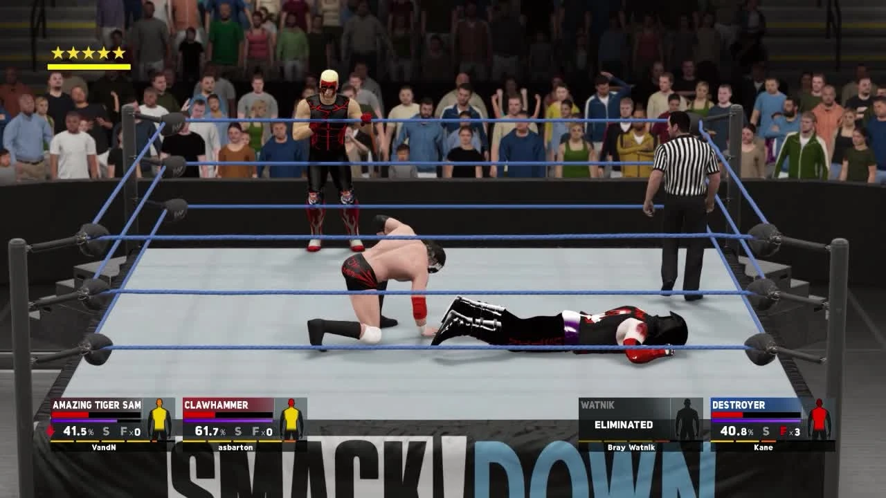 WWE 2K17 "МегаПоказательная порка"