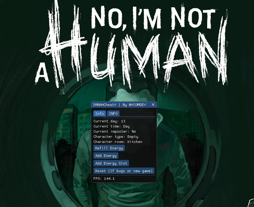 No, I'm not a human "Чит-Мод +4 / IMNOHCheatV" [UPD: 28.10.2025] {ViniLog and VCom Team}