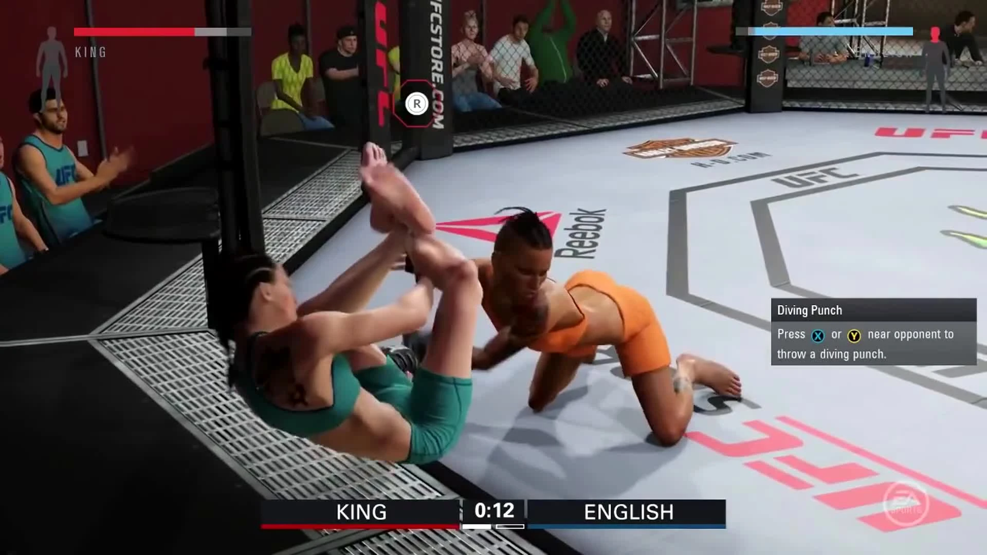 EA Sports UFC 2 - Бой с демоном