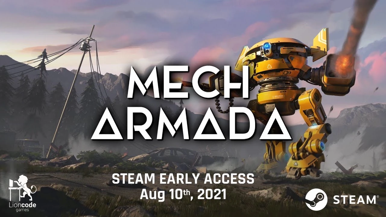 Постапокалиптическая пошаговая тактика Mech Armada стала доступна в раннем доступе Steam