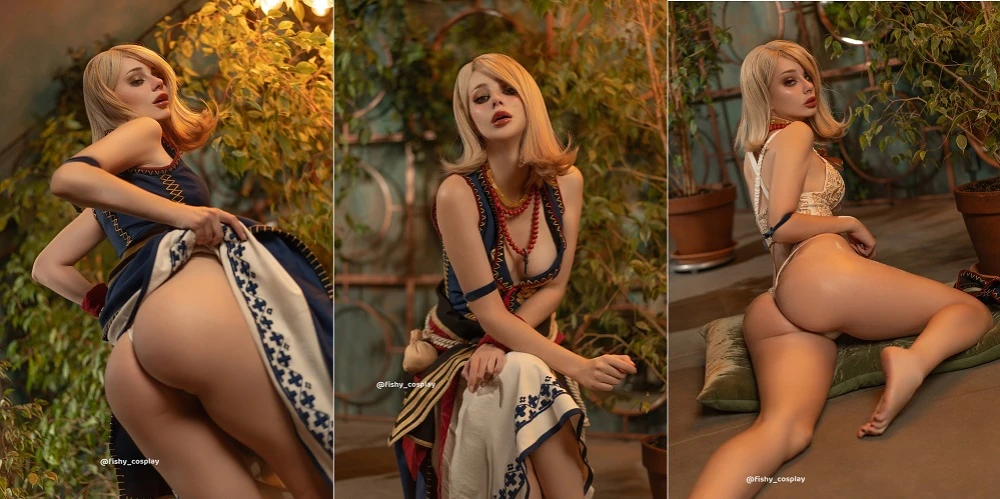 Косплей на Кейру Мец из The Witcher 3: Wild Hunt от Fishy