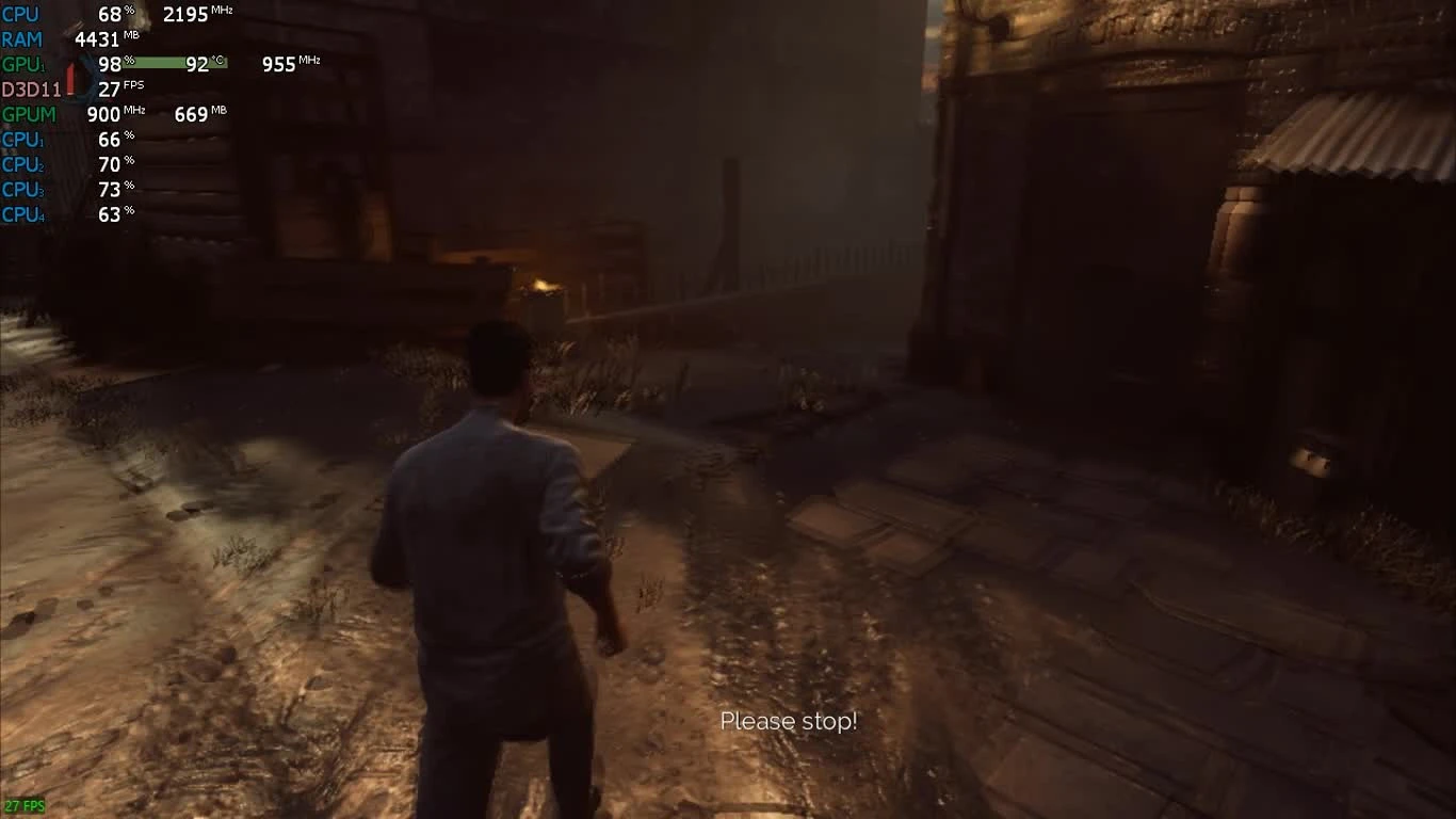 Vampyr / Вампыр на слабом ноутбуке