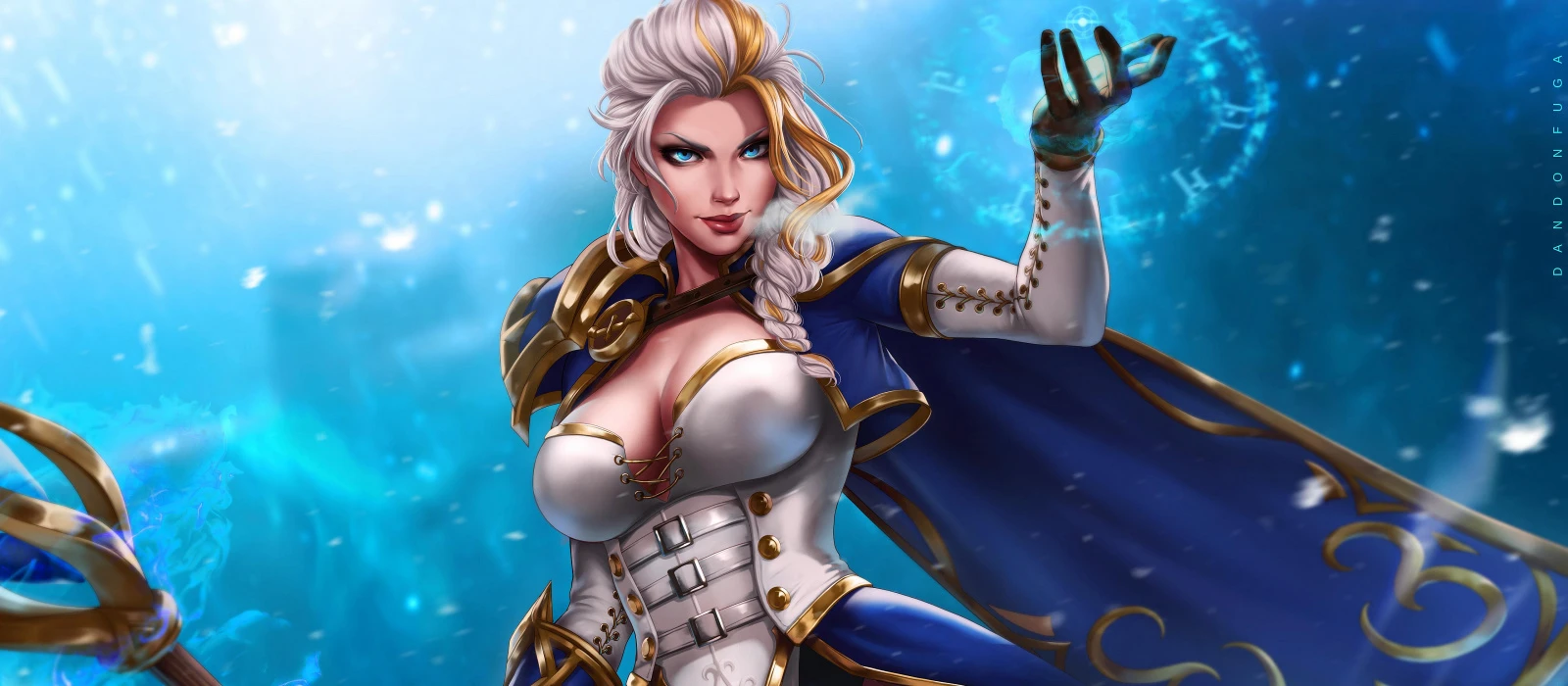 Косплей Джайны из World of Warcraft