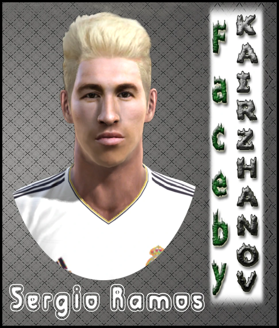 PES 2013 "Face Sergio Ramos (новая прическа)"