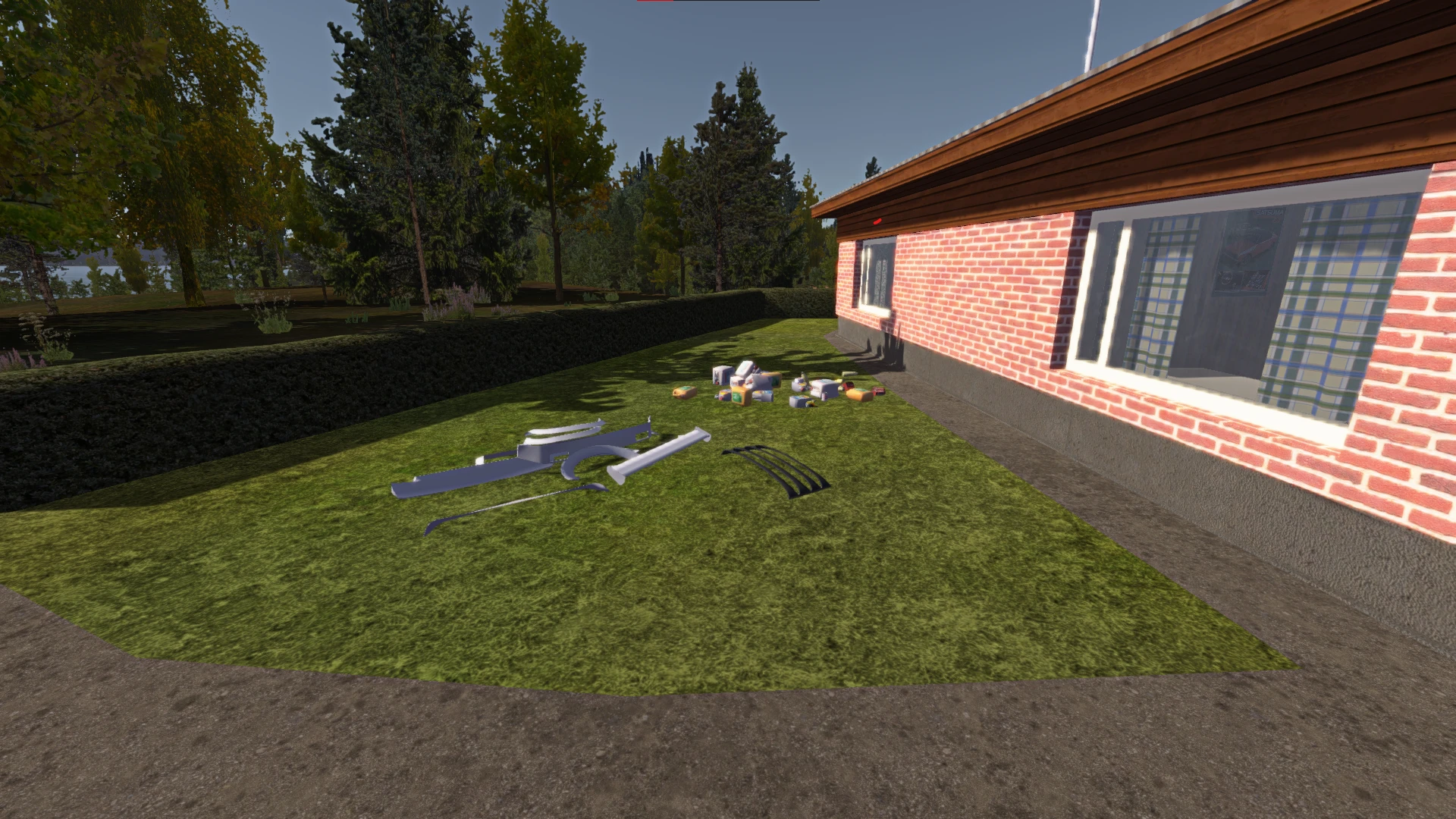 My Summer Car "Сохранение - Машина готова к тех. осмотру, есть фургон"