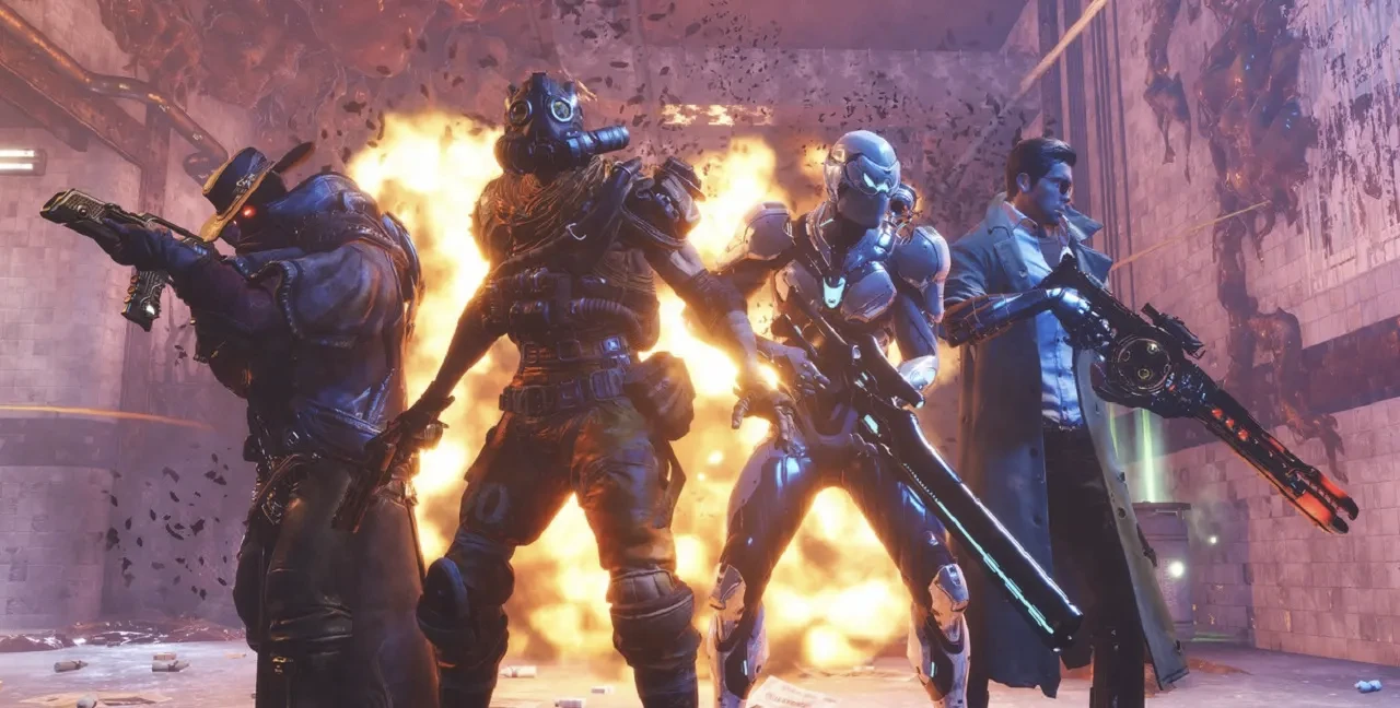 Высокооктановый командный шутер Rift Sweepers выйдет на ПК в сентябре