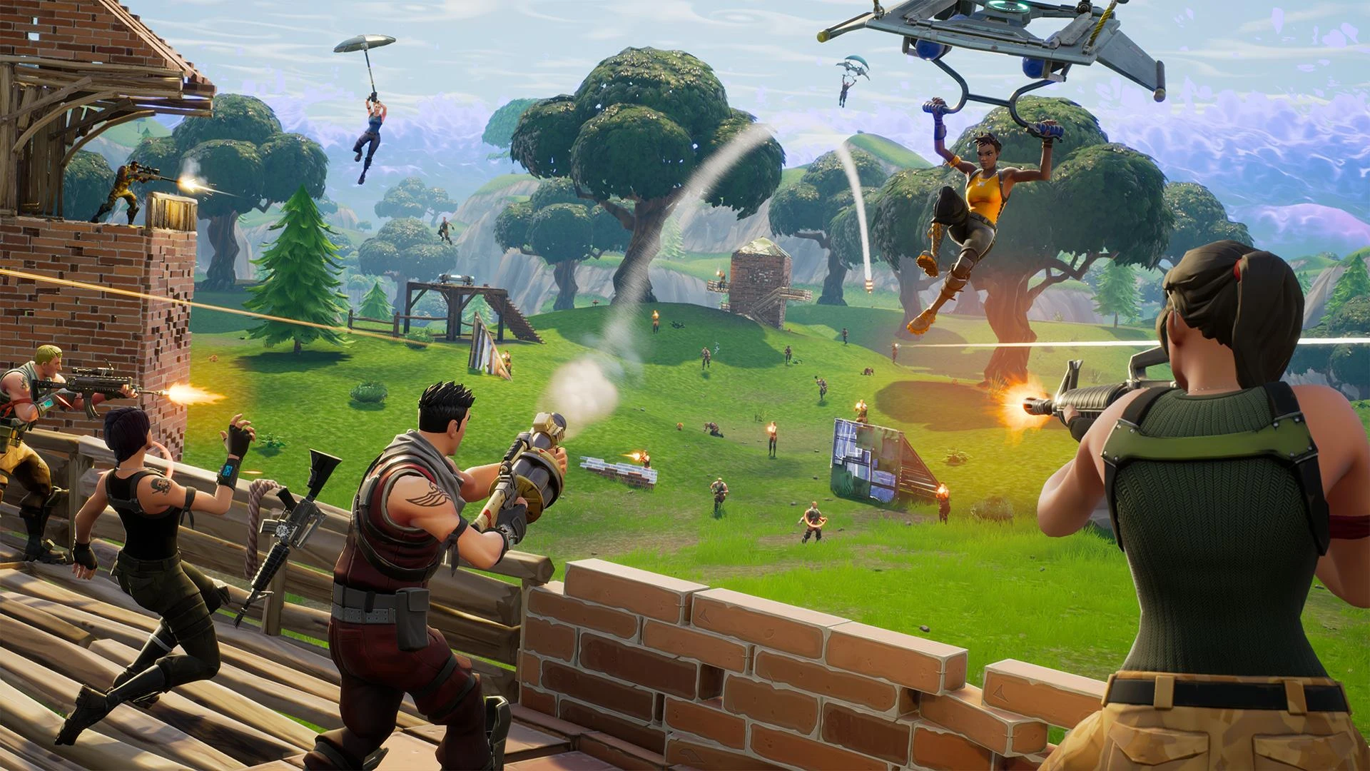 В Fortnite: Battle Royale появился временный режим "50 на 50"