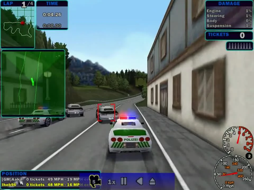 Need for Speed High Stakes Multiplayer - 2v2 Cop Chase