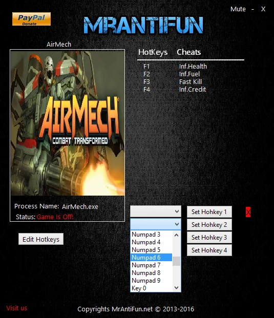 AirMech: Трейнер/Trainer (+4) [51506] {MrAntiFun}