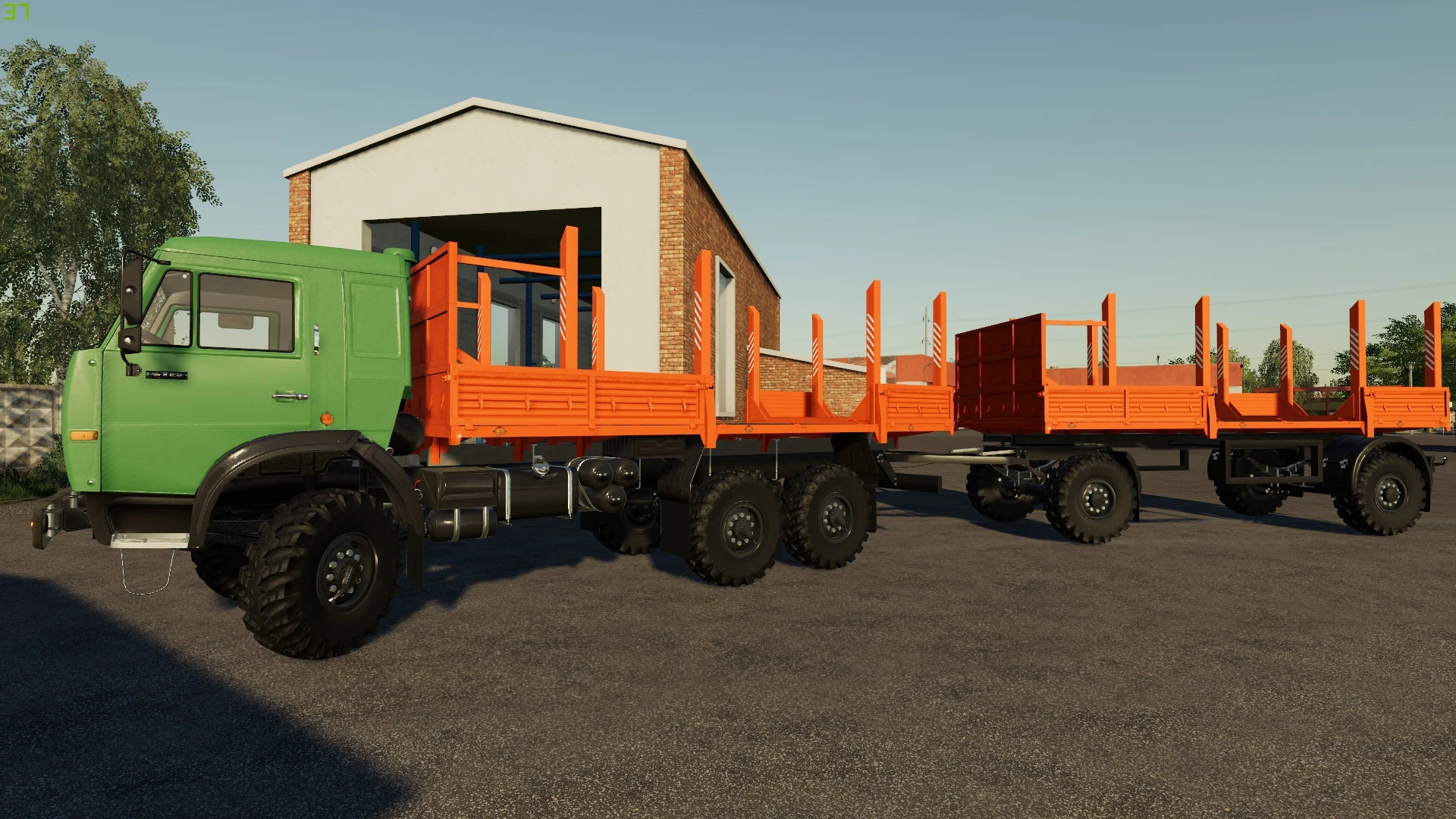 Farming Simulator 19 "КаМаЗ-43118 Бортовик v 1.0"