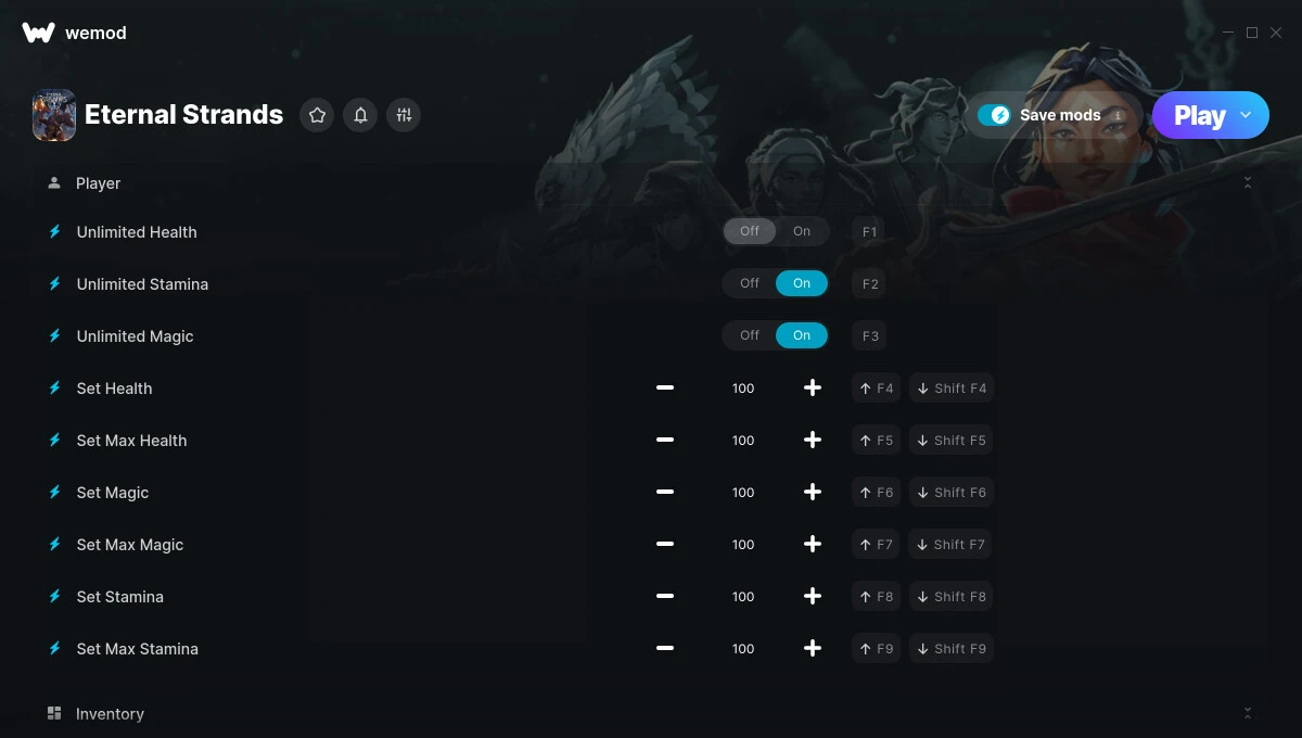 Eternal Strands "Трейнер +15" [UPD: 17.04.2025] {MrAntiFun / WeMod}