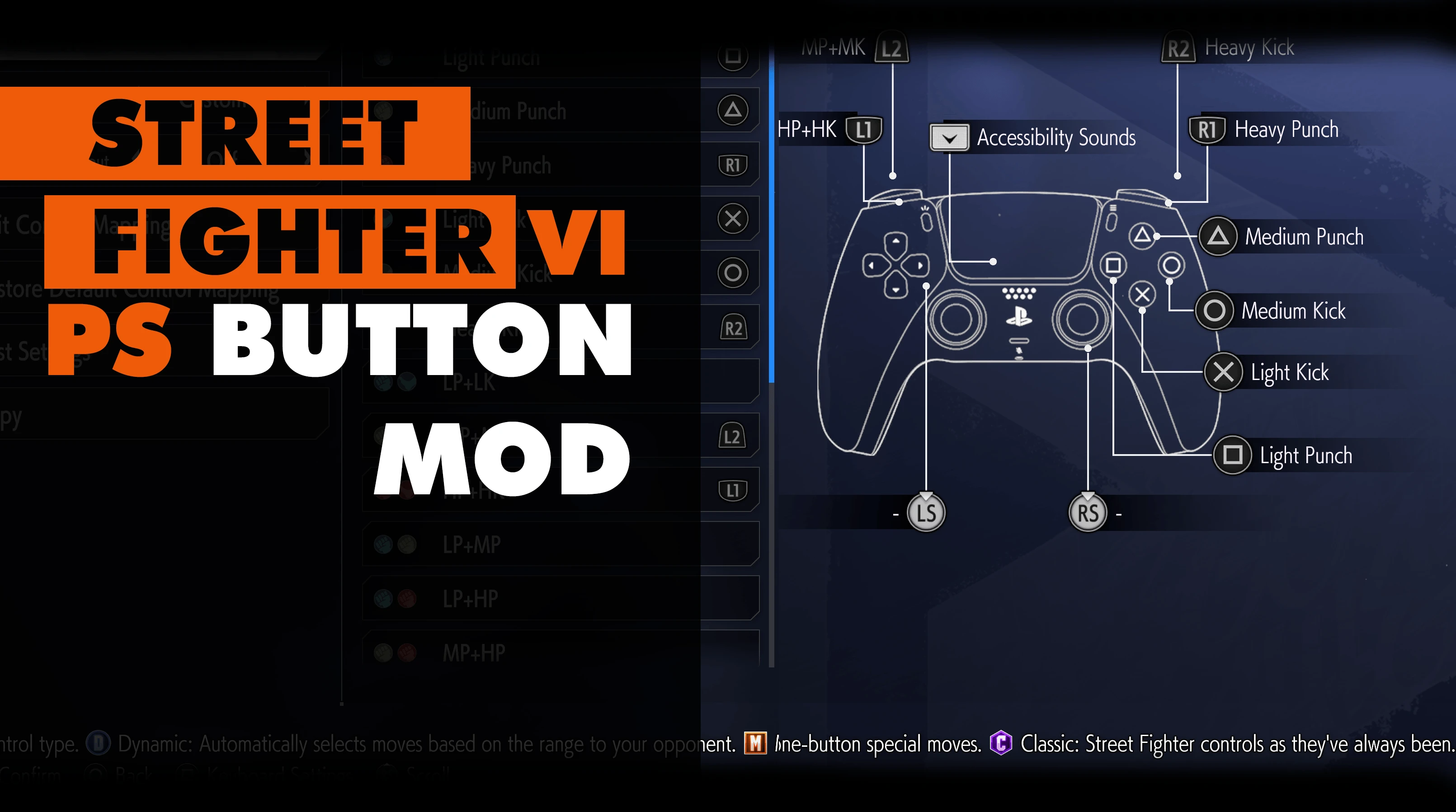 Street Fighter 6 "PlayStation кнопки"