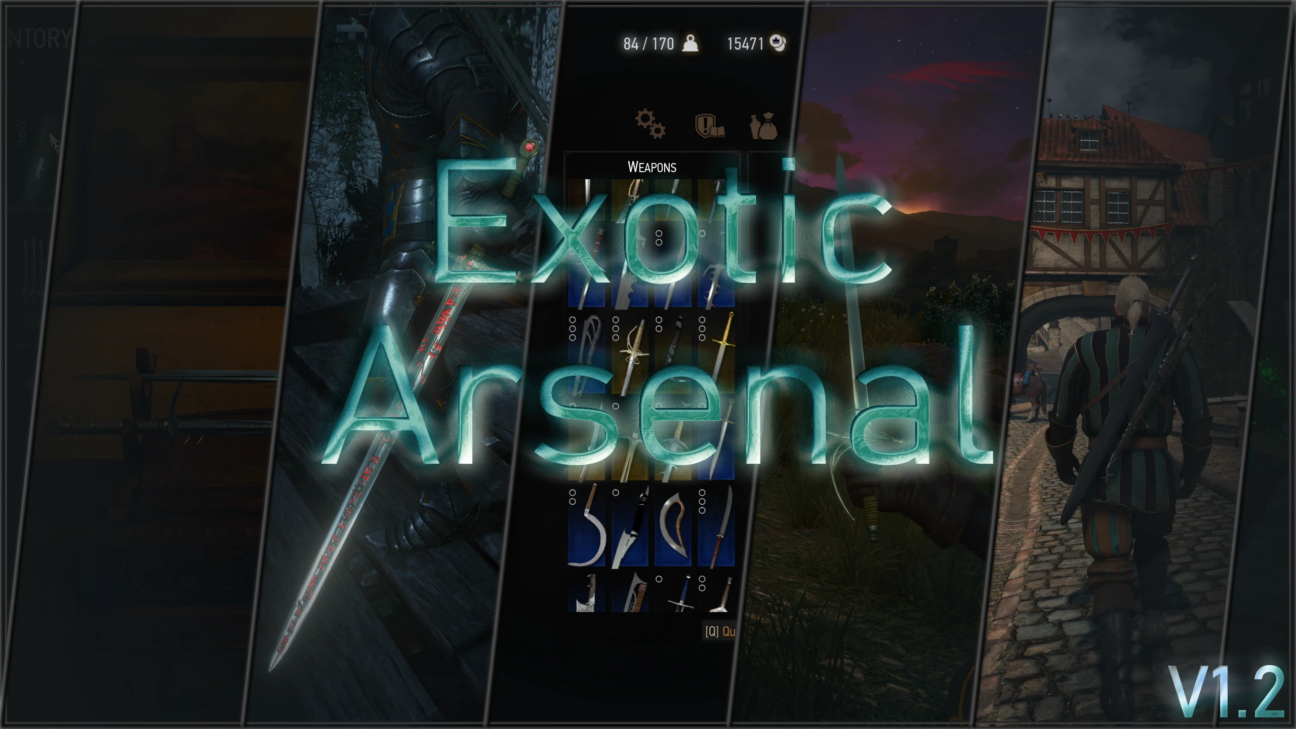 Witcher 3 "Экзотические мечи"