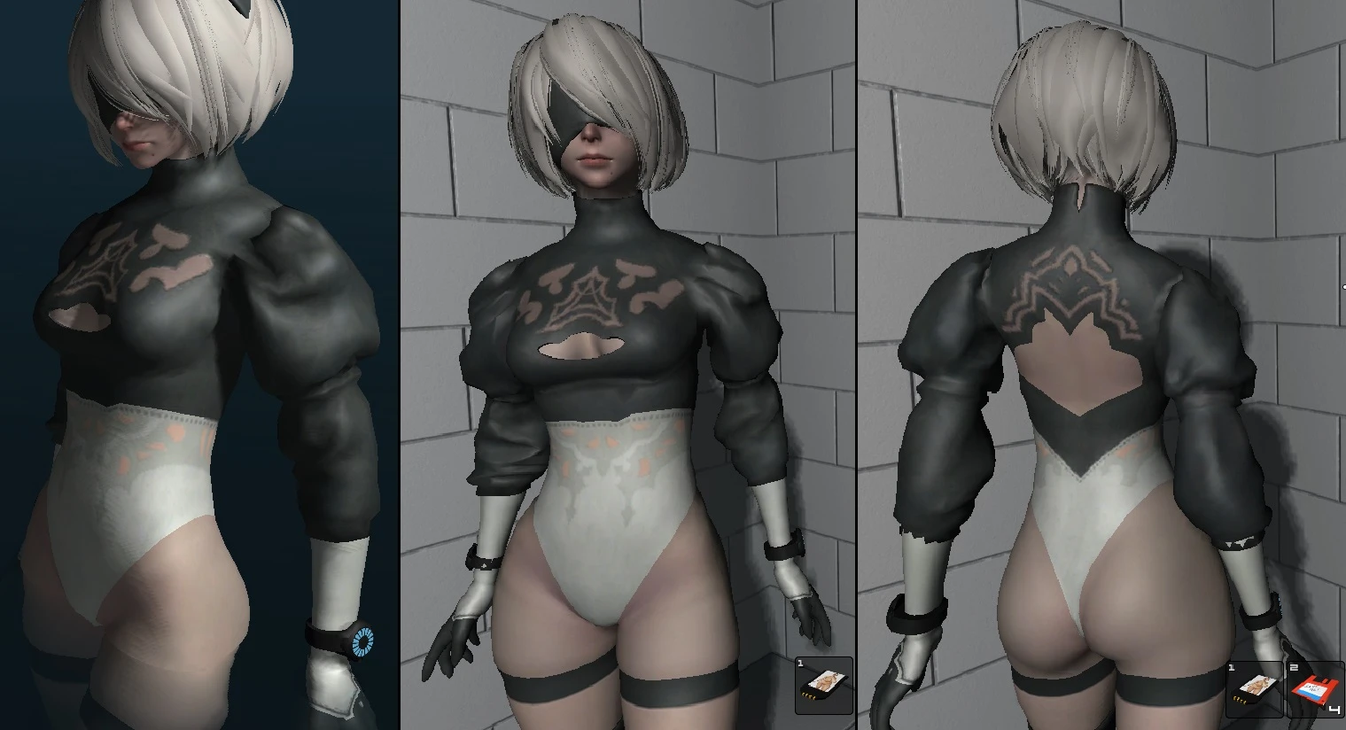 Haydee "Скин YoRHa 2B из NieR: Automata"