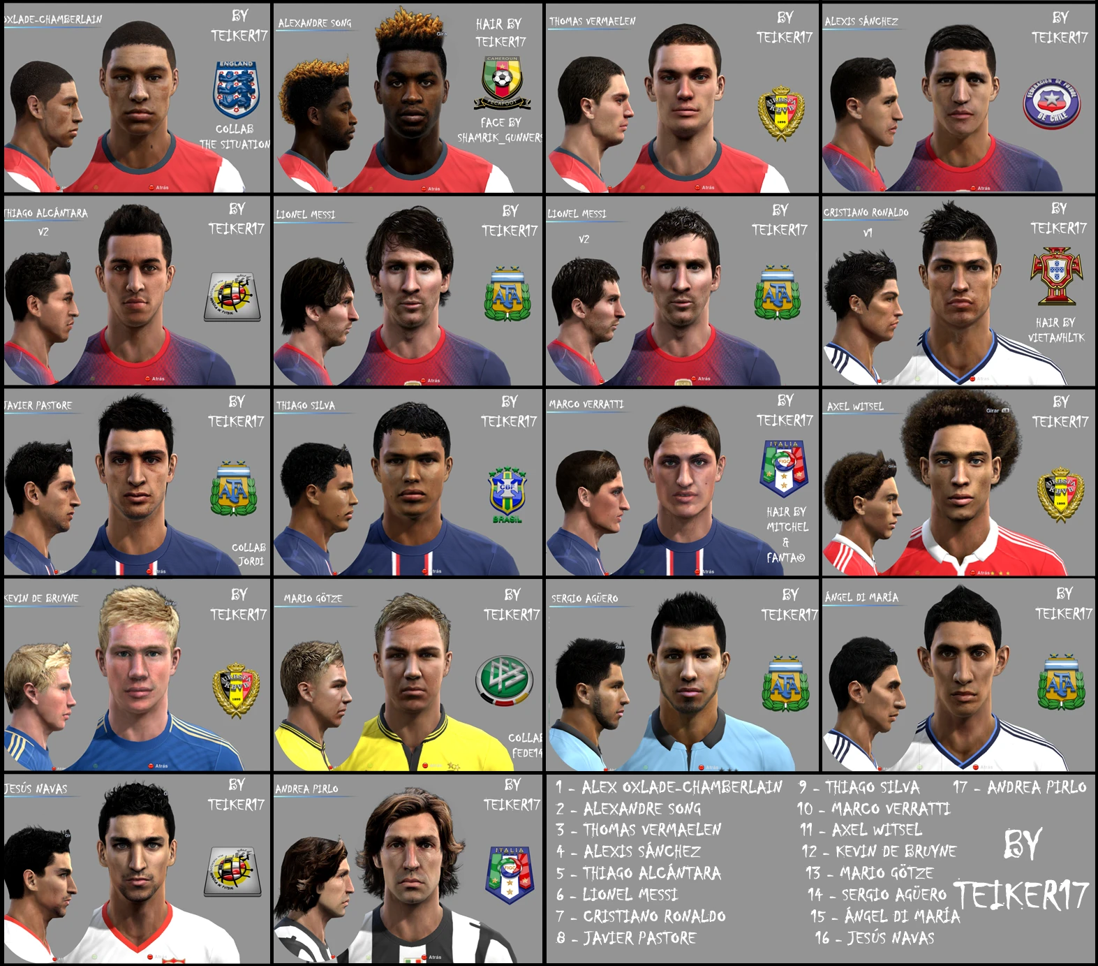 PES 2012 "Mega HD International Facepack v.4"