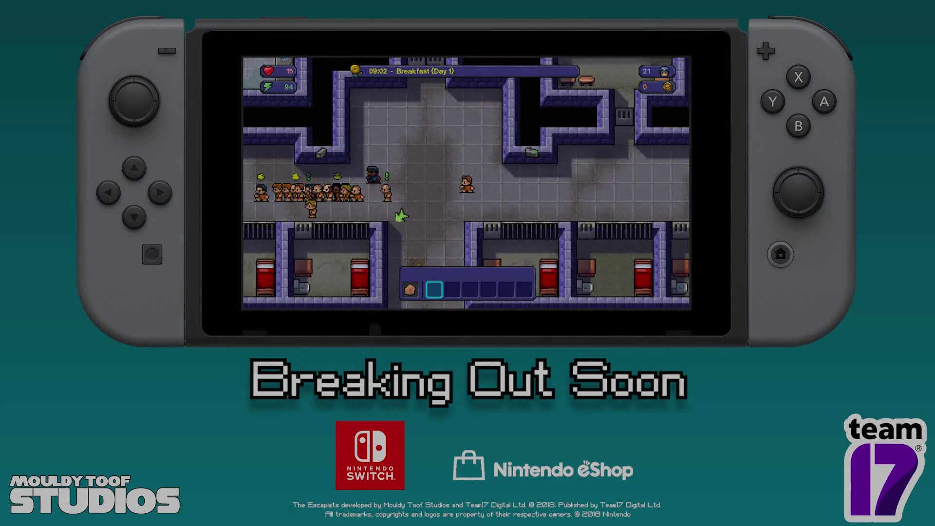 The Escapists: Complete Edition - трейлер симулятора побега из тюрьмы на Nintendo Switch