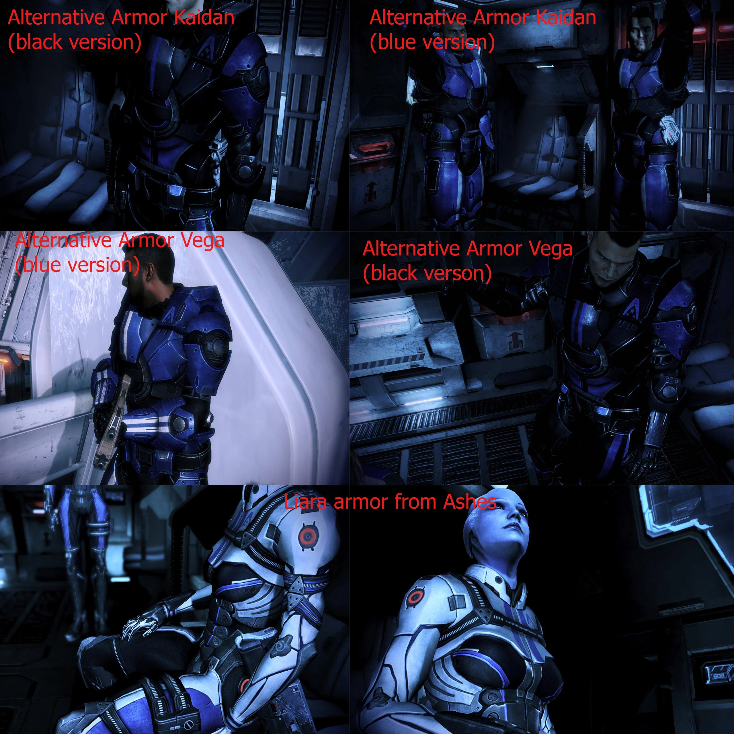Mass Effect 3 "SQUADMATE ARMOR"