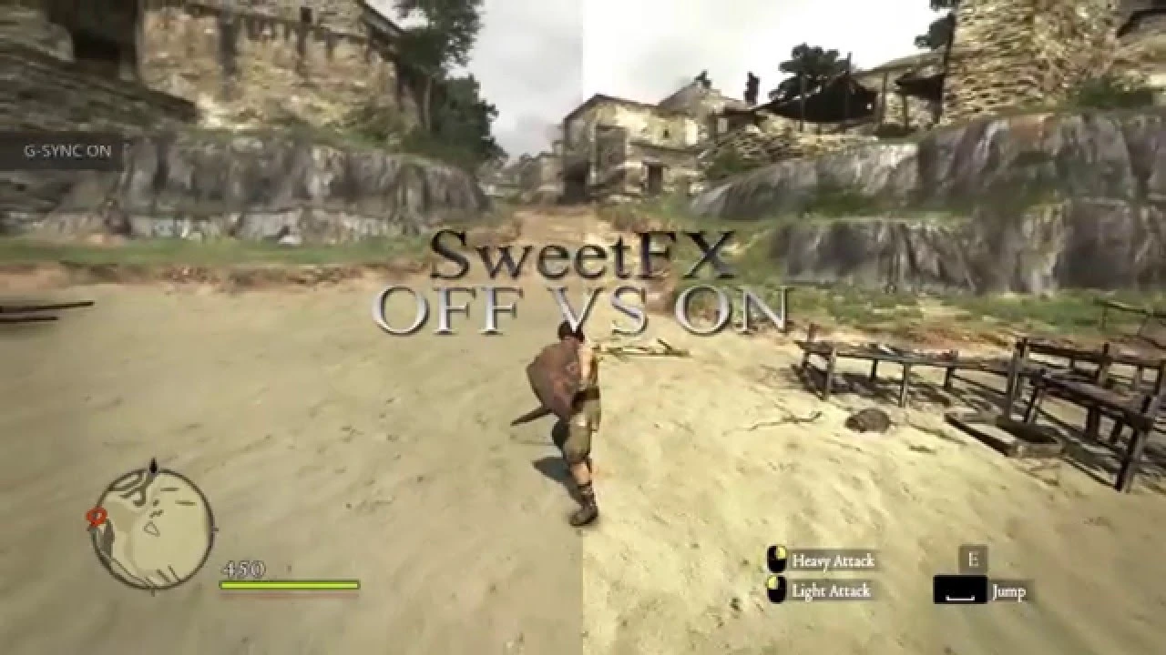 Dragon's Dogma "SweetFX анти мыло"