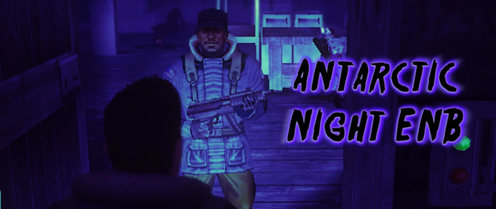 The thing "Antarctic Night - изменение освещения"