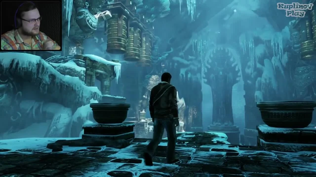 Uncharted 2: Among Thieves - огромный старый храм #9