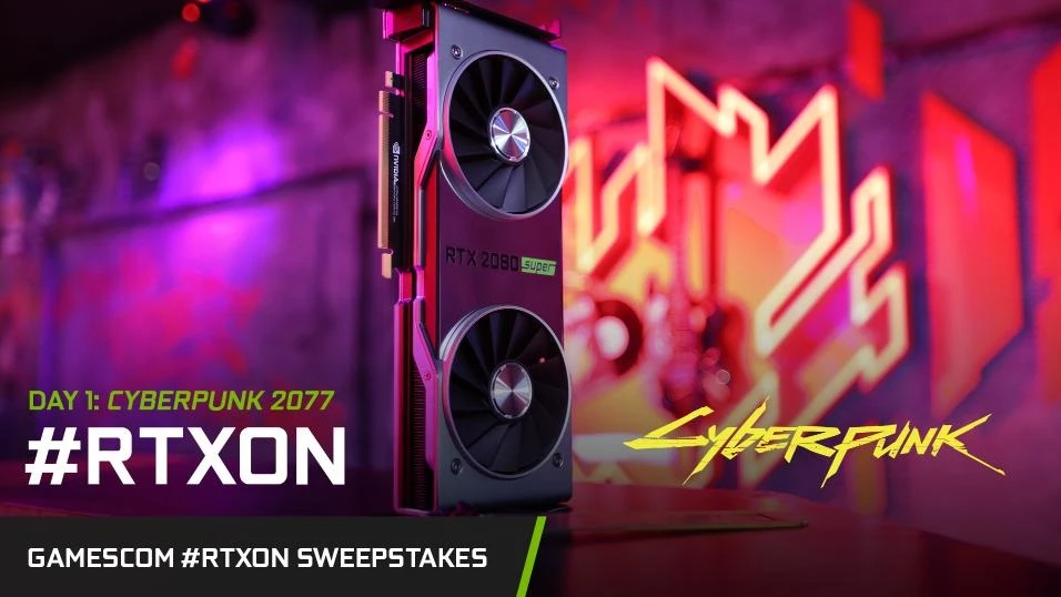 NVIDIA рекламирует GeForce RTX с помощью Cyberpunk 2077