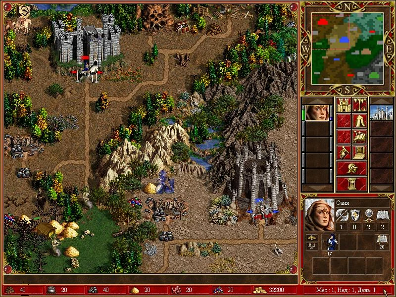 Heroes of Might and Magic 3: The Restoration of Erathia: Чит-Мод/Cheat-Mode (Не умирать при потере города)