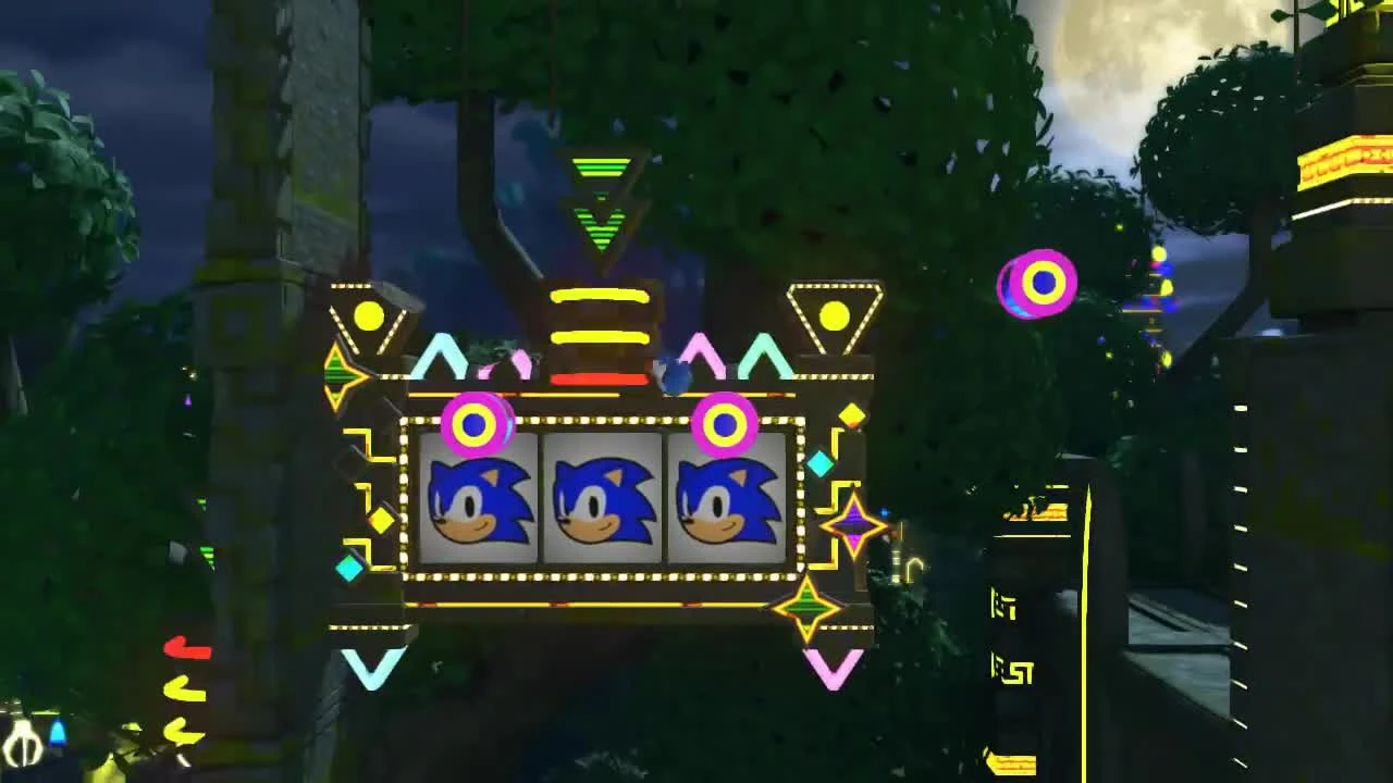 Первый геймплей Sonic Forces на уровне Cаsino Forest