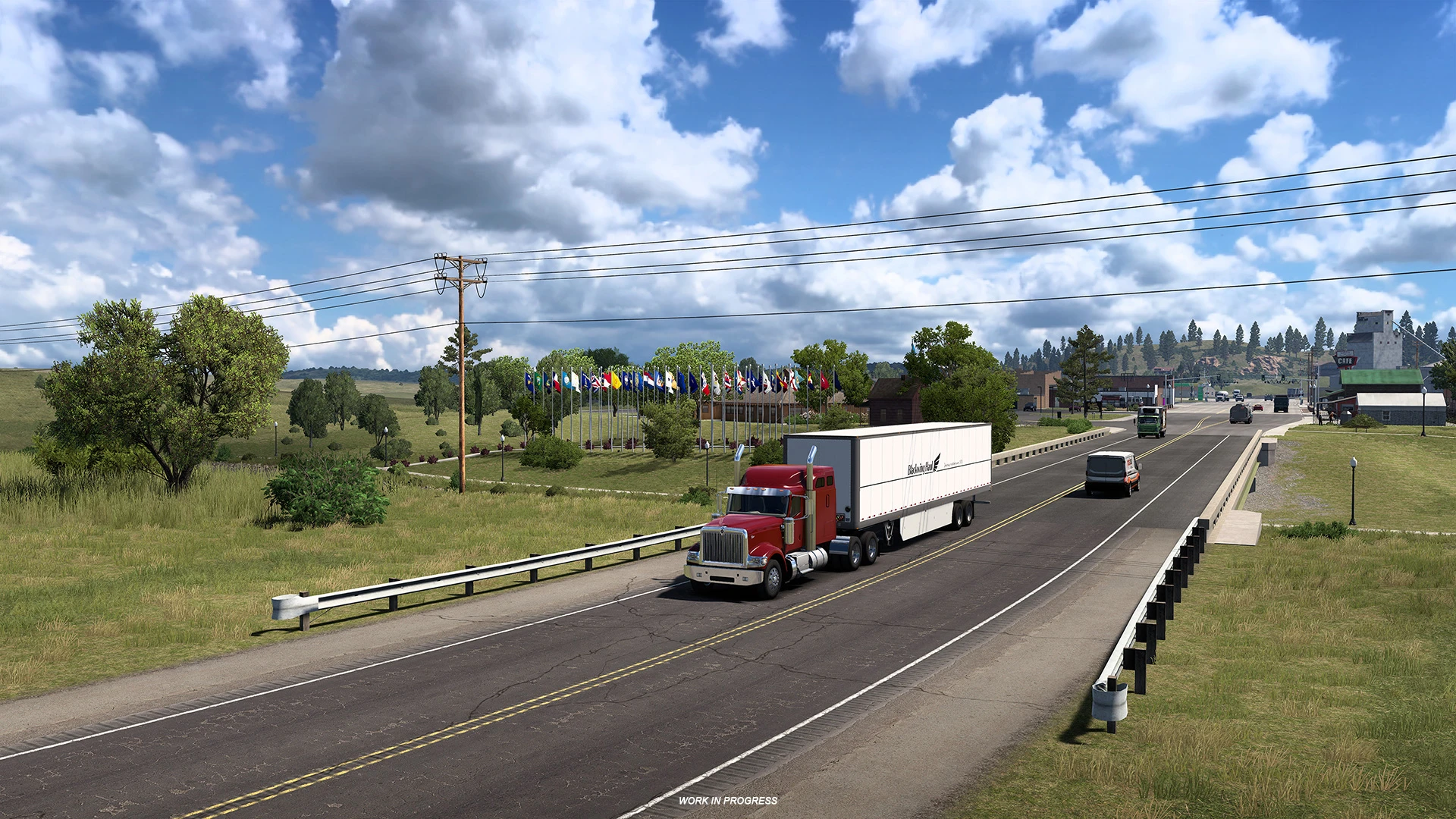 Новые скриншоты из будущего DLC Южная Дакота для American Truck Simulator - поселения