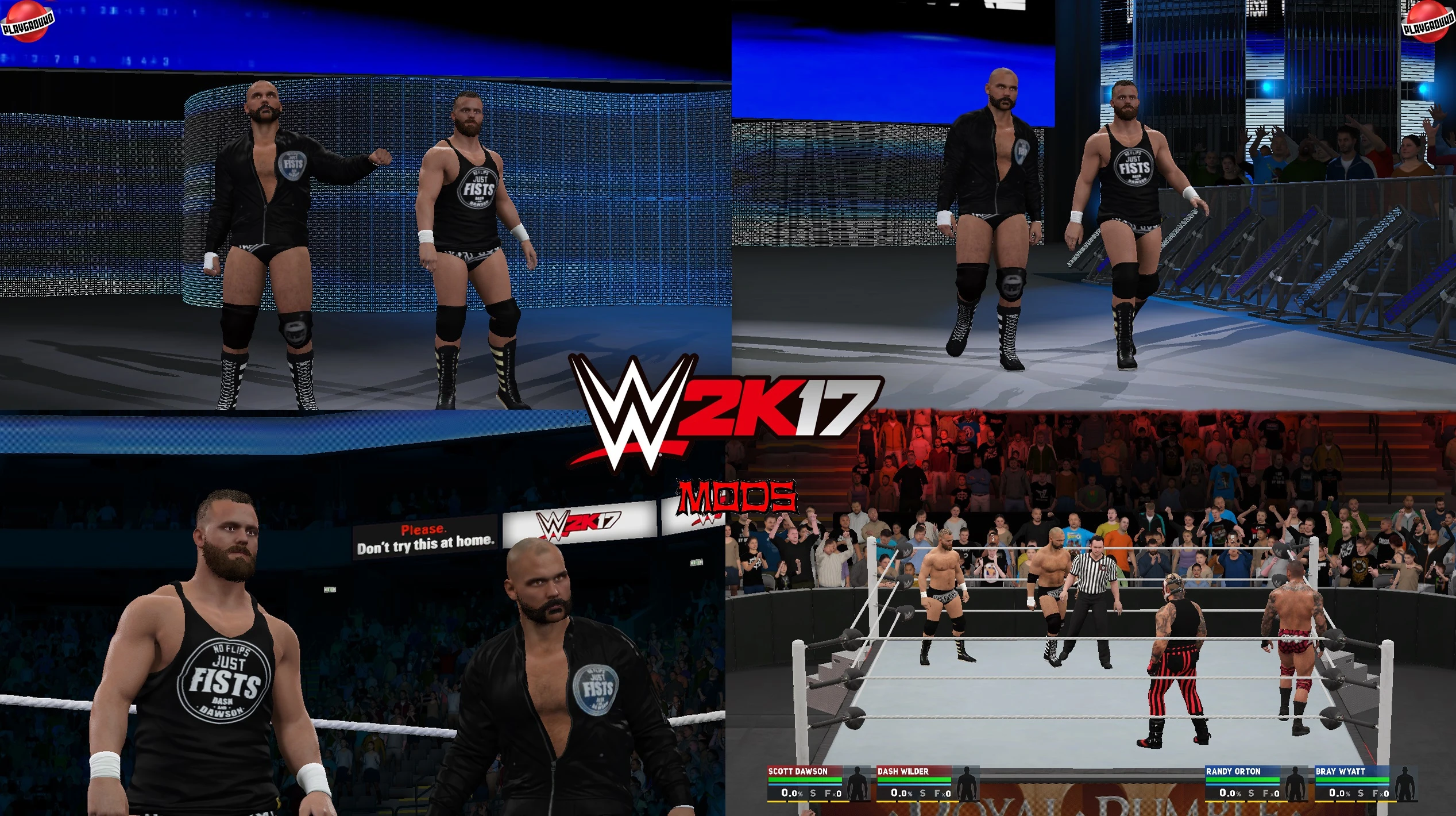 WWE 2K17 "The Revival TLC 2019 Attire WWE 2K19 Port MOD"