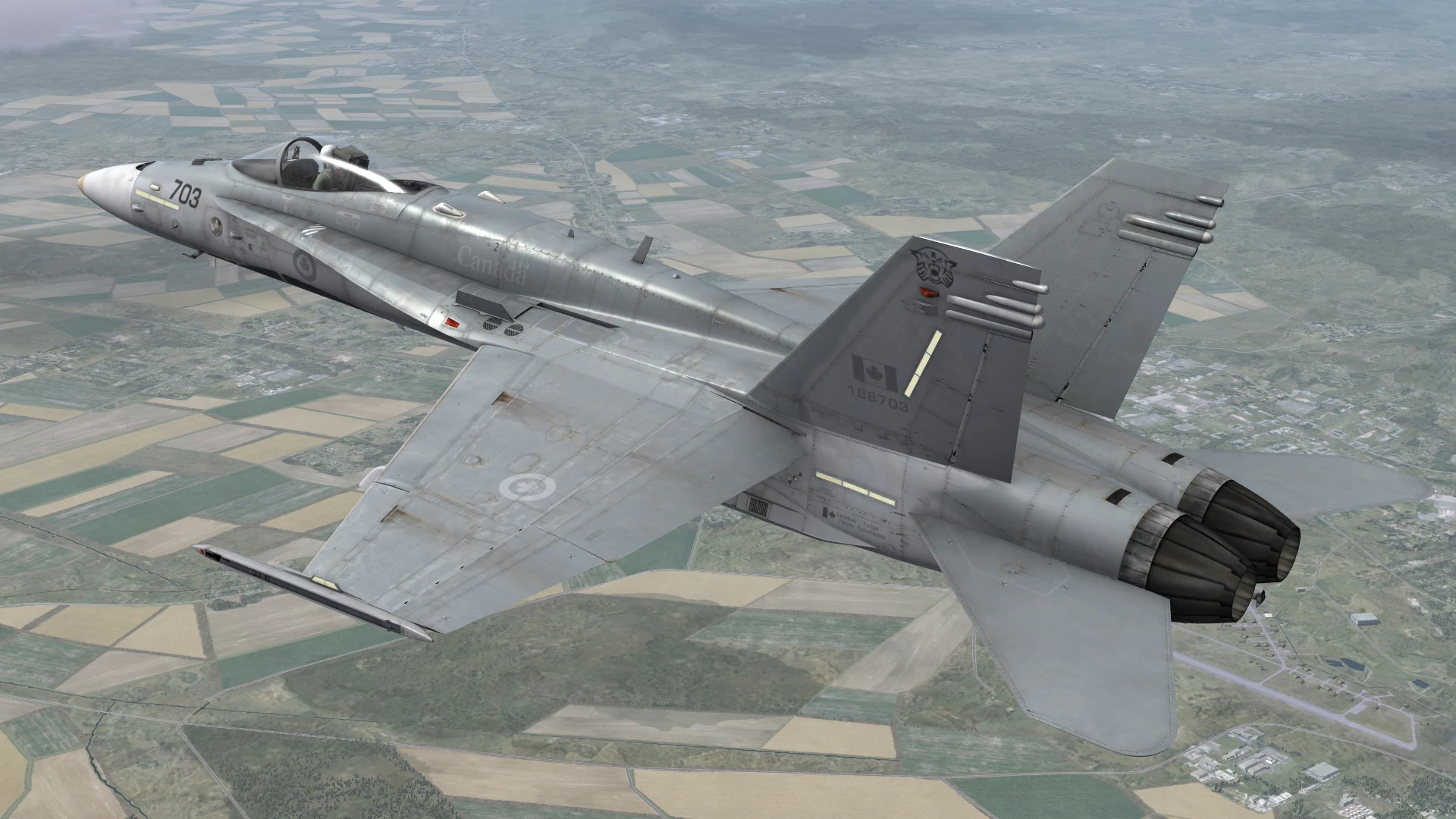 DCS World "F/A-18C Hornet: ВВС Канады"