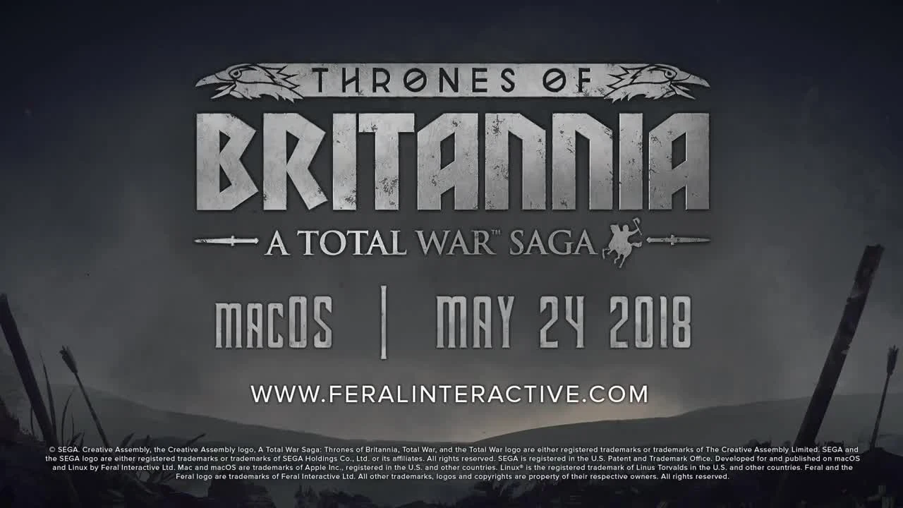 Total War Saga: Thrones of Britannia - Выходит на macOS