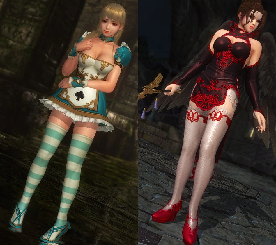 Dead or Alive 5: Last Round "ALICE IN WONDERLAND mod"