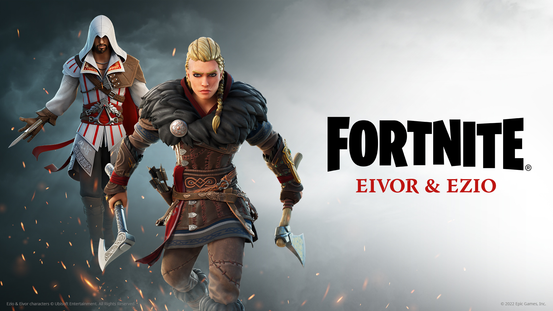 Разработчики Fortnite официально объявили о кроссовере с Assassin's Creed Разработчики Fortnite официально объявили о кроссовере с Assassin's Creed