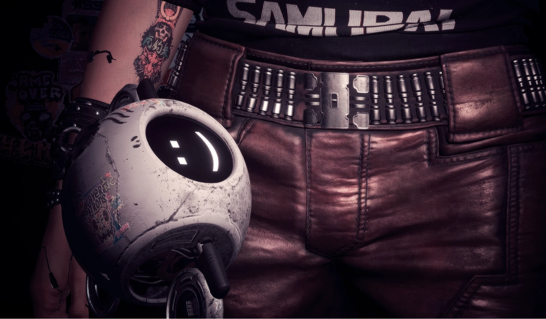 Cyberpunk 2077 "Прикрепленный компаньон Дрон v1.0"